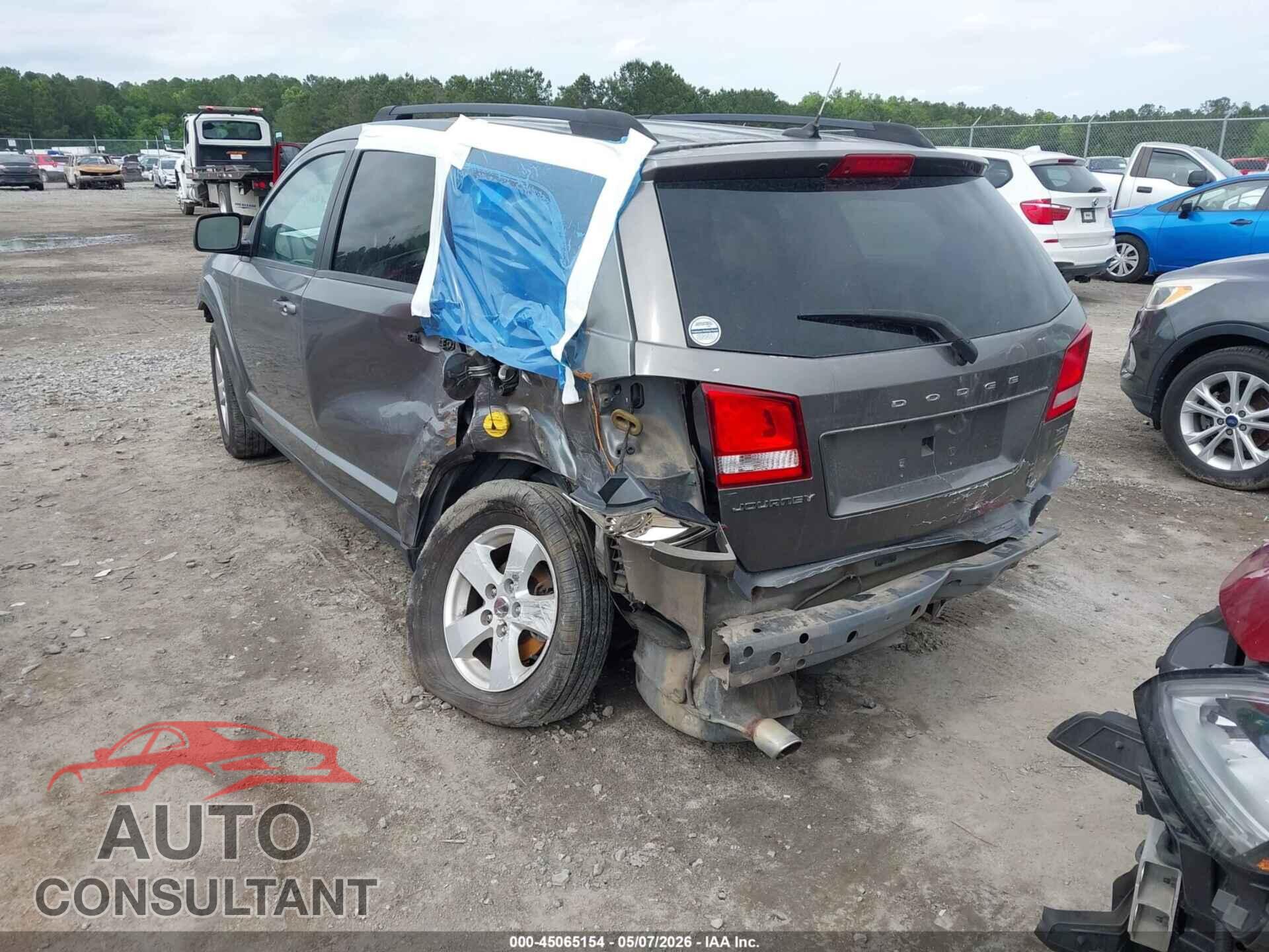 DODGE JOURNEY 2012 - 3C4PDCBG6CT192580