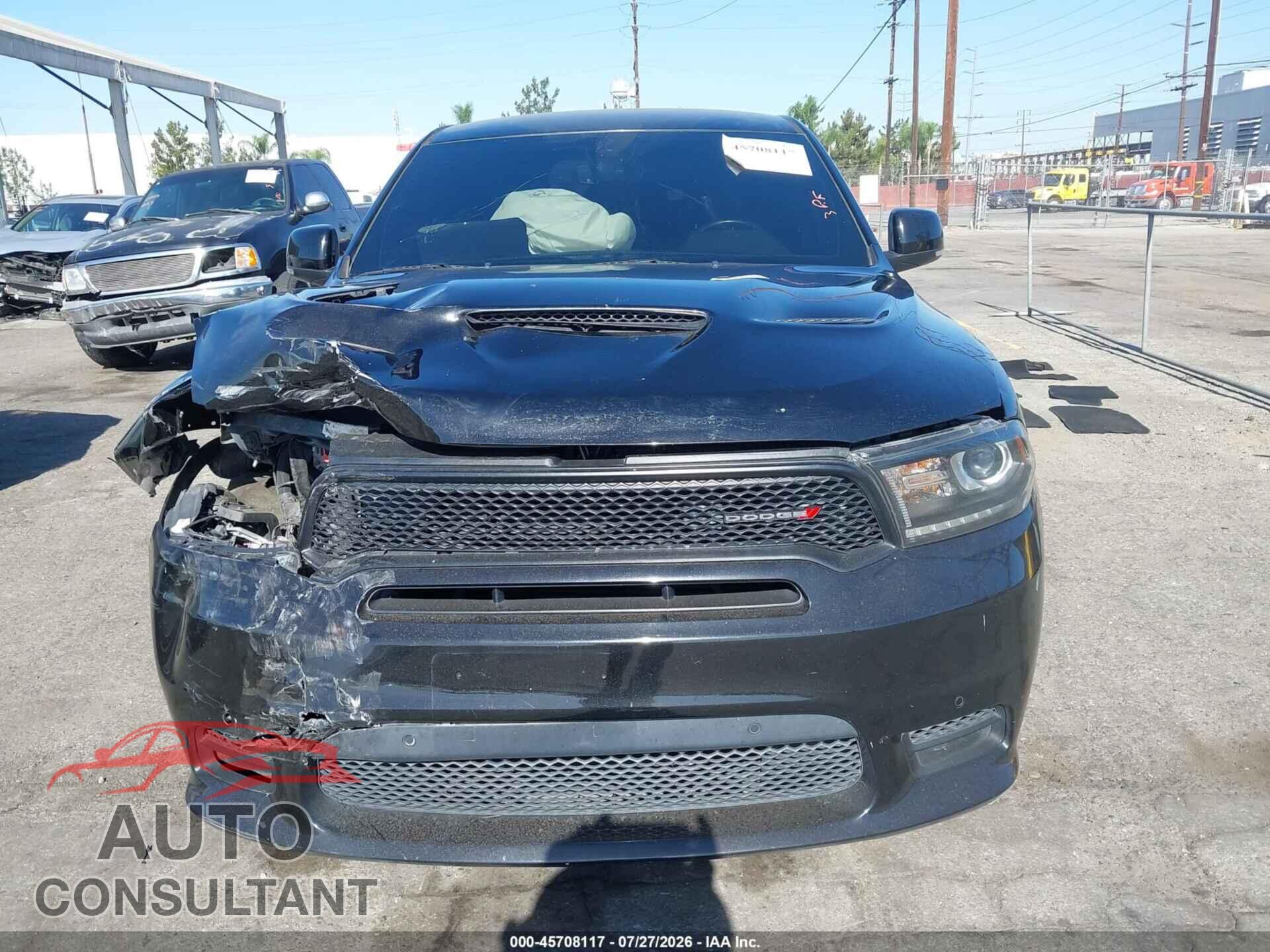 DODGE DURANGO 2019 - 1C4SDHCT0KC681523