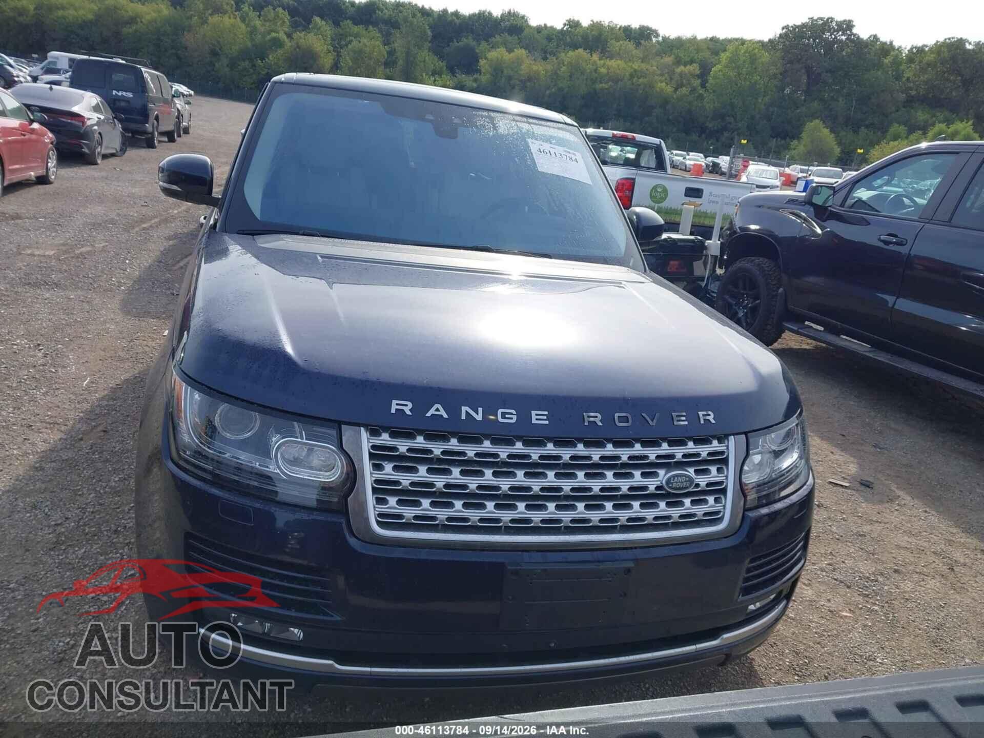LAND ROVER RANGE ROVER 2017 - SALGS2FE8HA362647