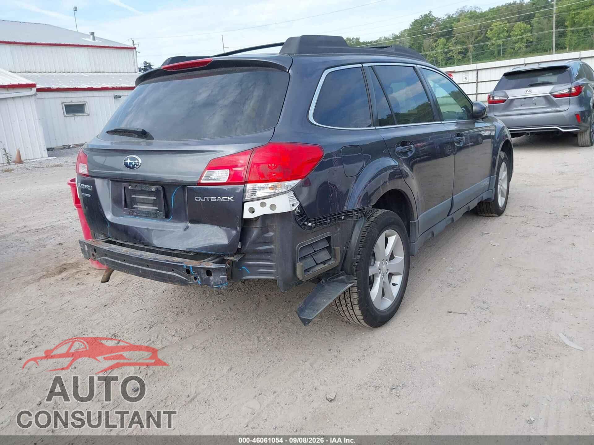 SUBARU OUTBACK 2013 - 4S4BRCCC8D3255436