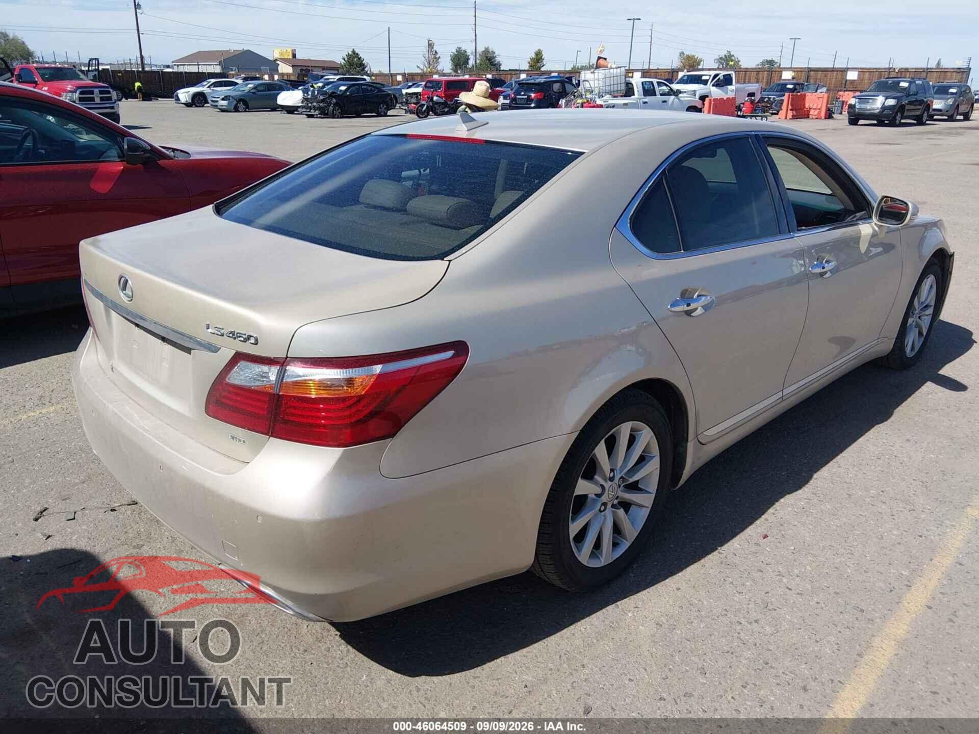 LEXUS LS 460 2011 - JTHCL5EF4B5012154