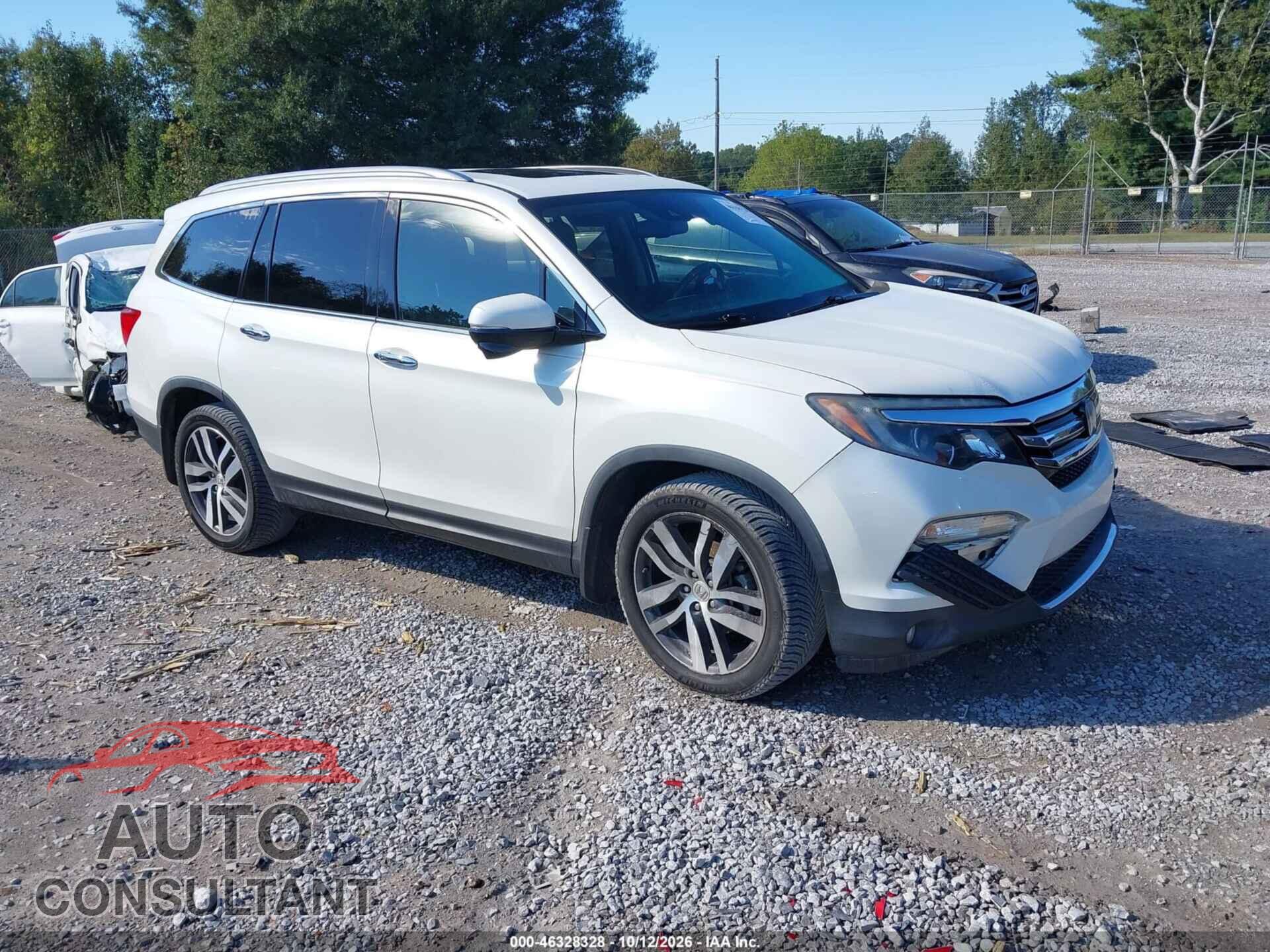 HONDA PILOT 2017 - 5FNYF5H97HB007283