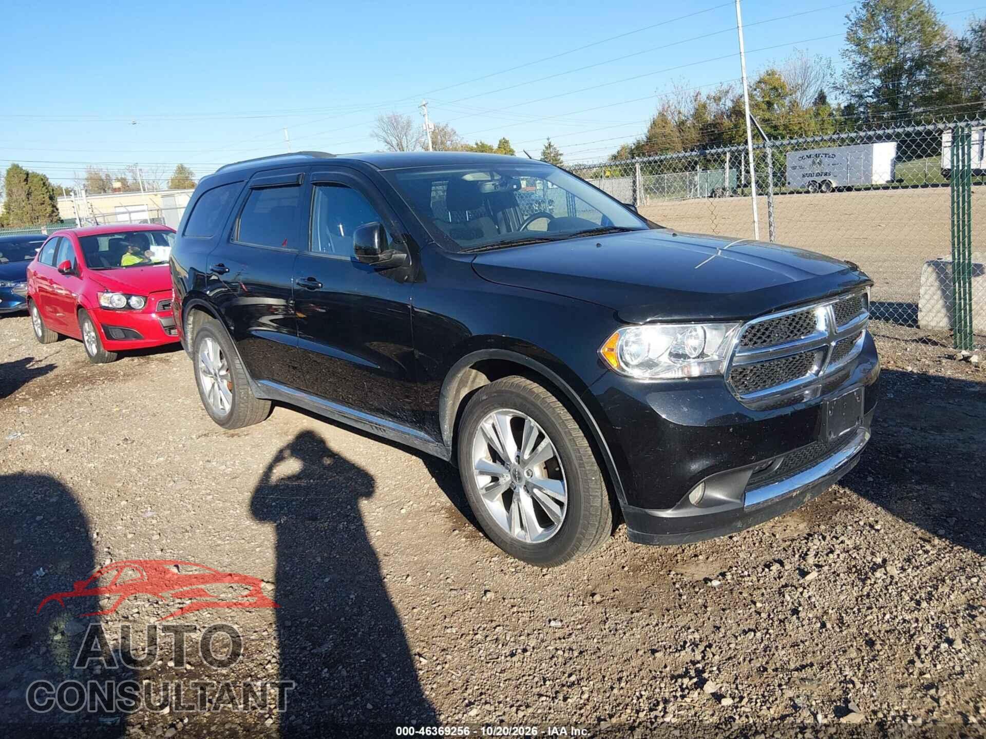 DODGE DURANGO 2012 - 1C4RDJDGXCC329820