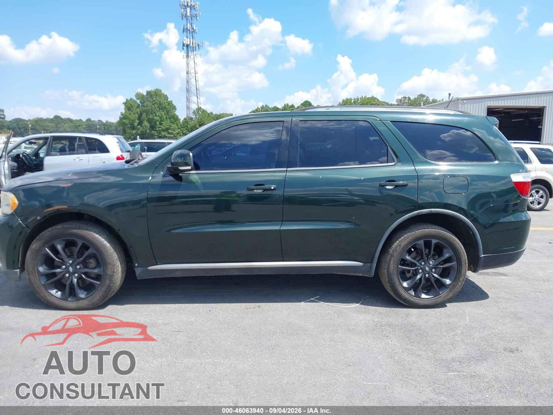 DODGE DURANGO 2011 - 1D4SE4GT0BC594224