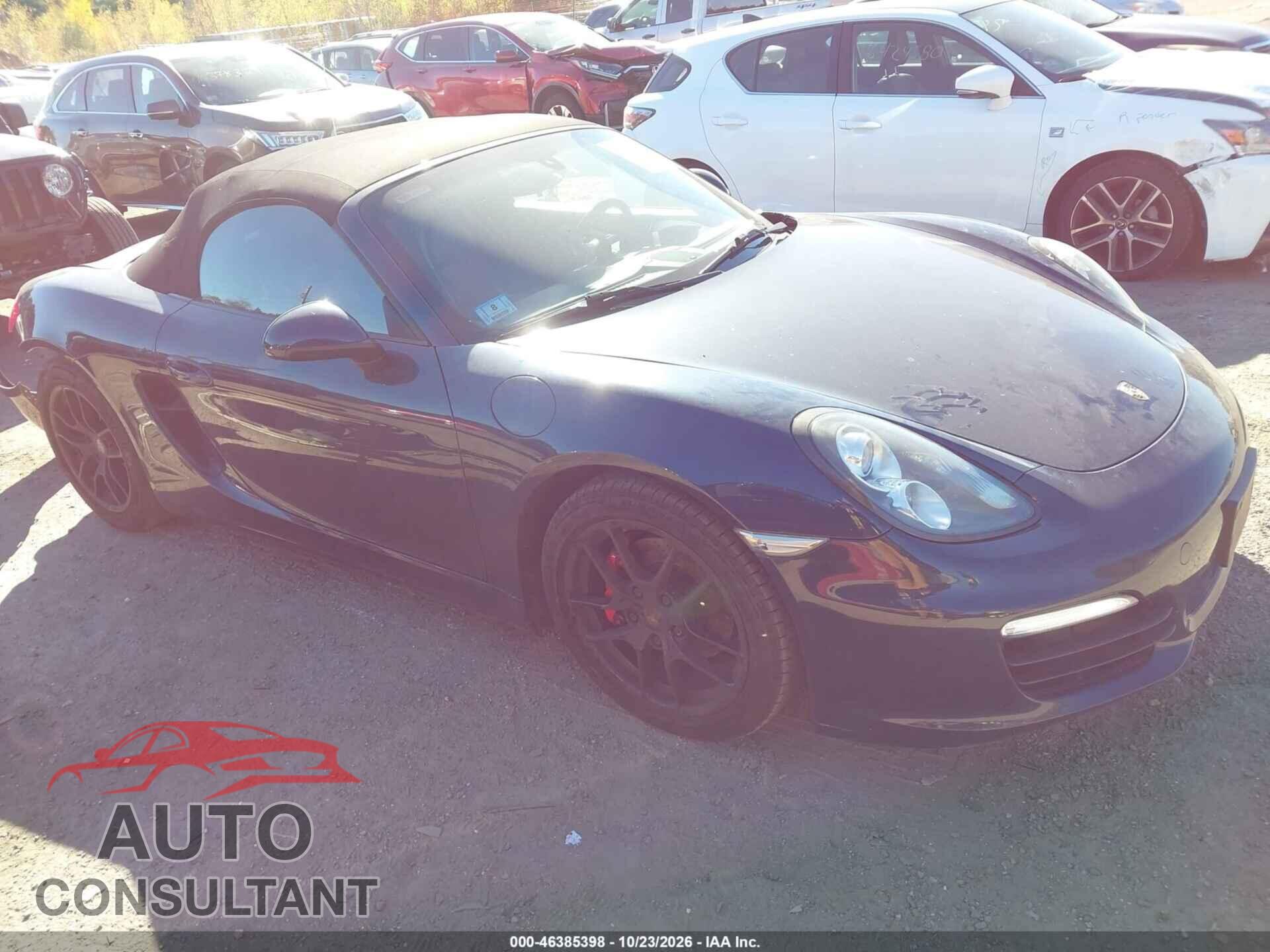 PORSCHE BOXSTER 2015 - WP0CA2A86FS120165