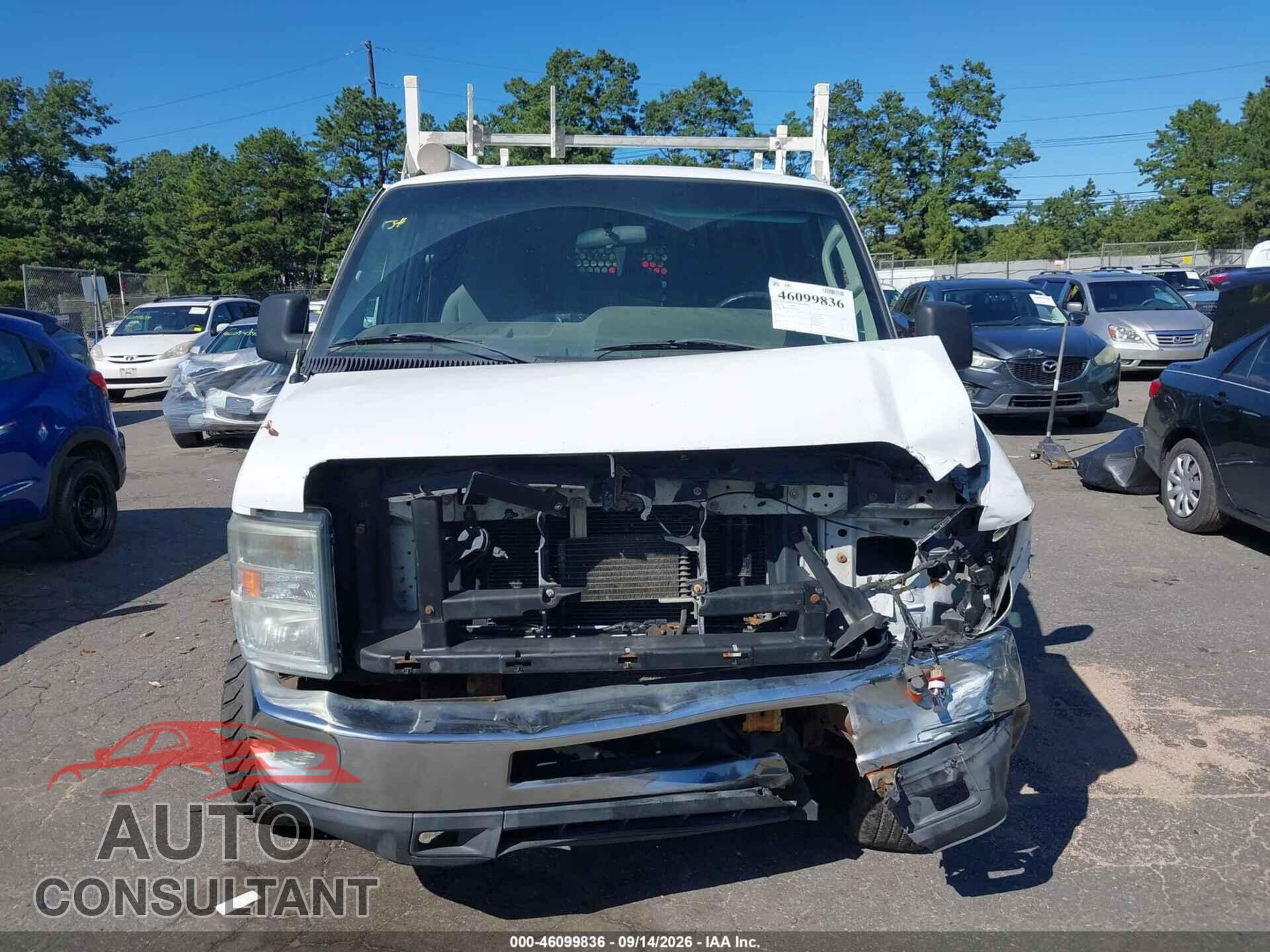 FORD E-250 2010 - 1FTNE2EW6ADA32820