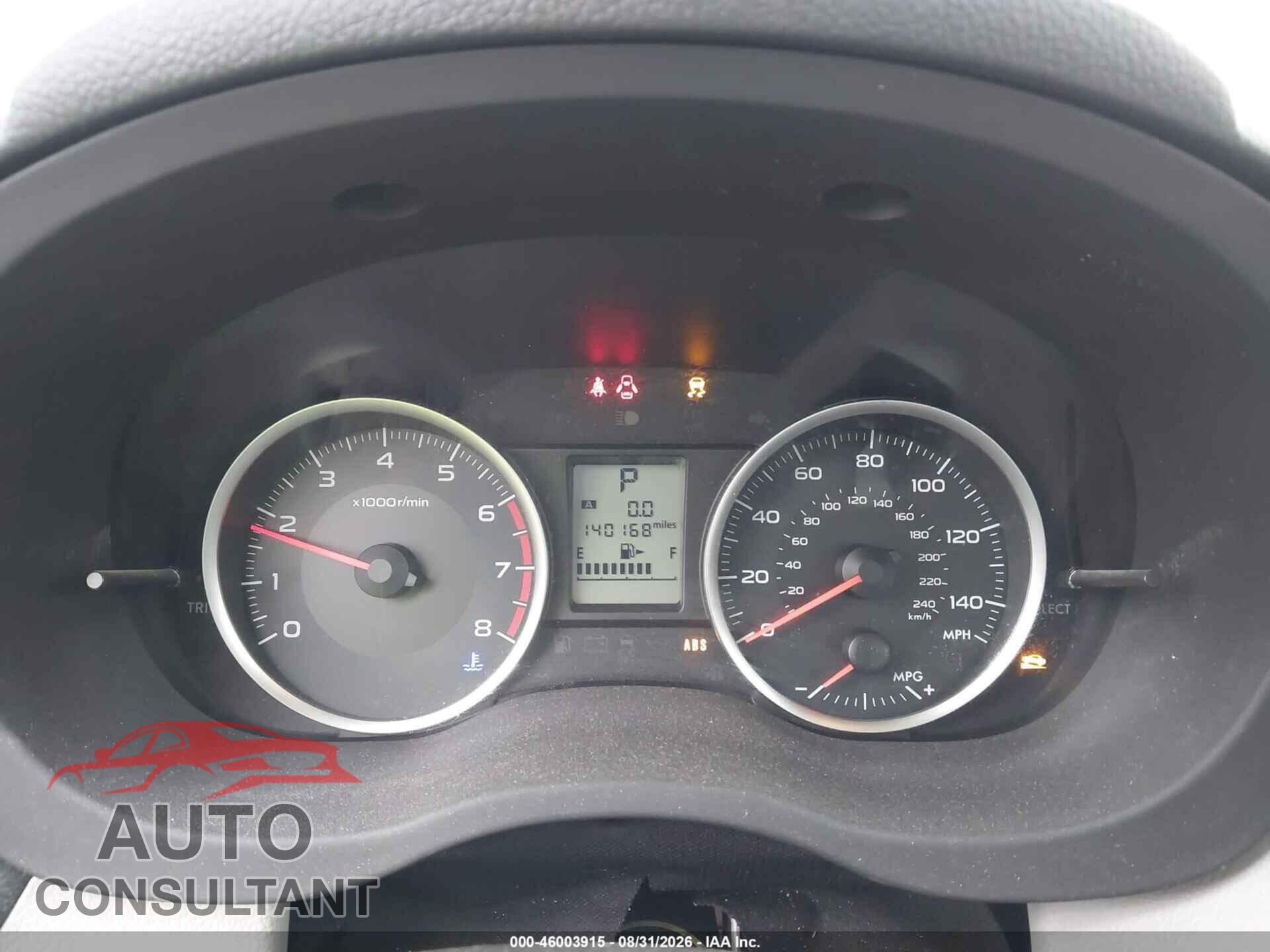 SUBARU FORESTER 2014 - JF2SJAAC8EH417543