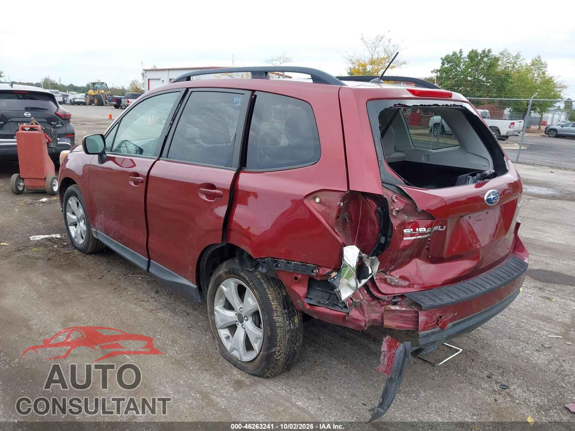 SUBARU FORESTER 2015 - JF2SJADC8FH801433