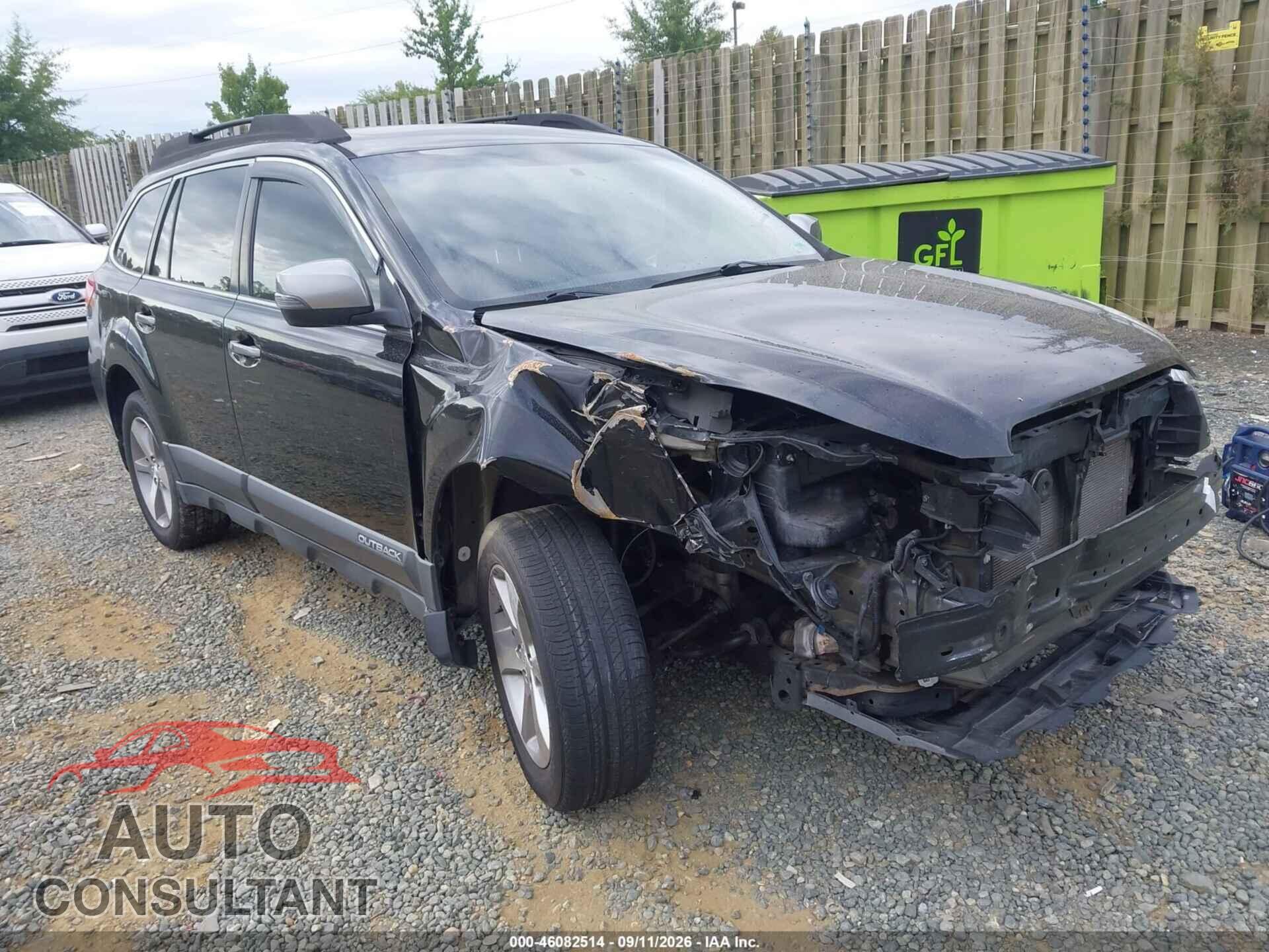 SUBARU OUTBACK 2013 - 4S4BRBSC5D3235463