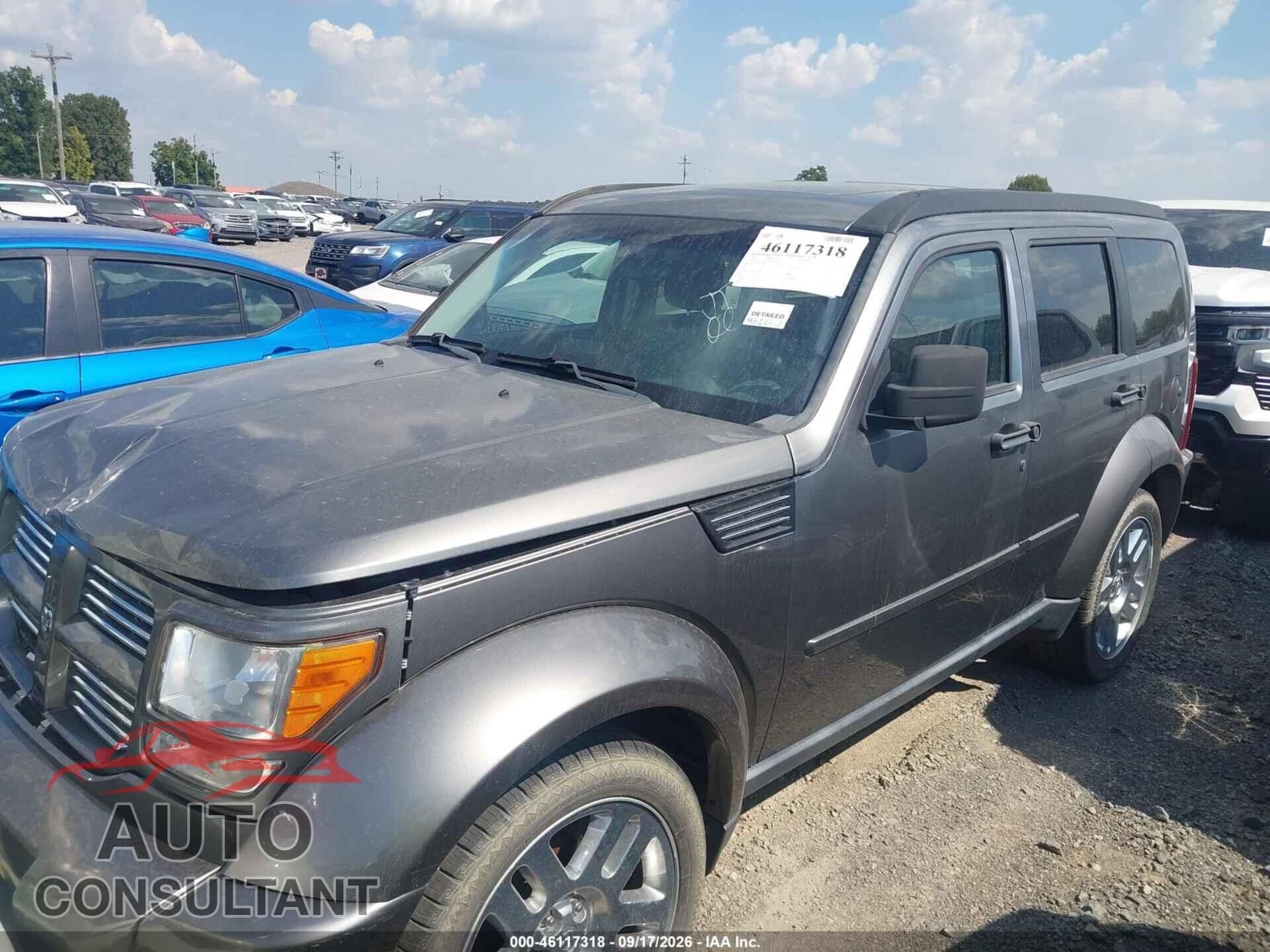 DODGE NITRO 2011 - 1D4PT4GK9BW604010