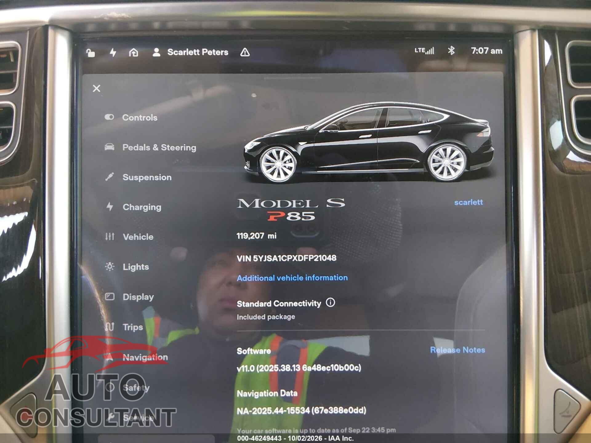 TESLA MODEL S 2013 - 5YJSA1CPXDFP21048