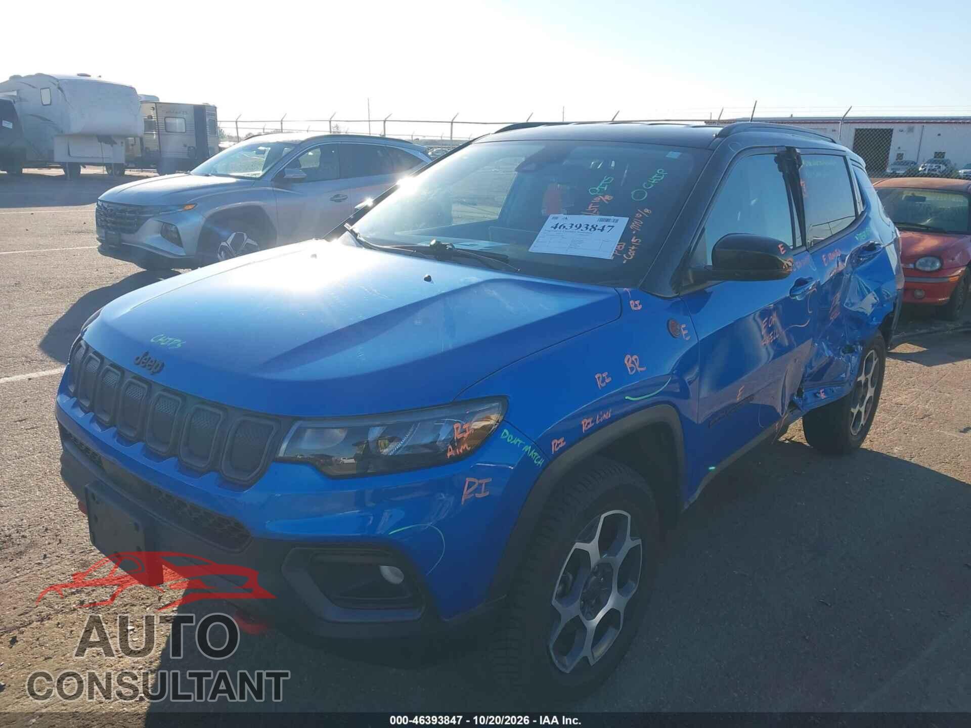 JEEP COMPASS 2022 - 3C4NJDDBXNT227194