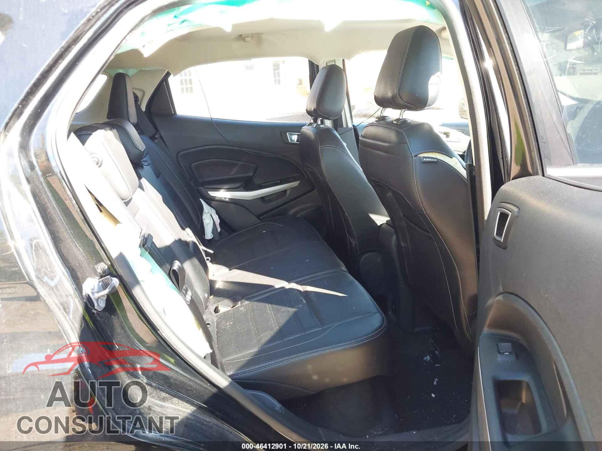 FORD ECOSPORT 2022 - MAJ6S3KL3NC462013