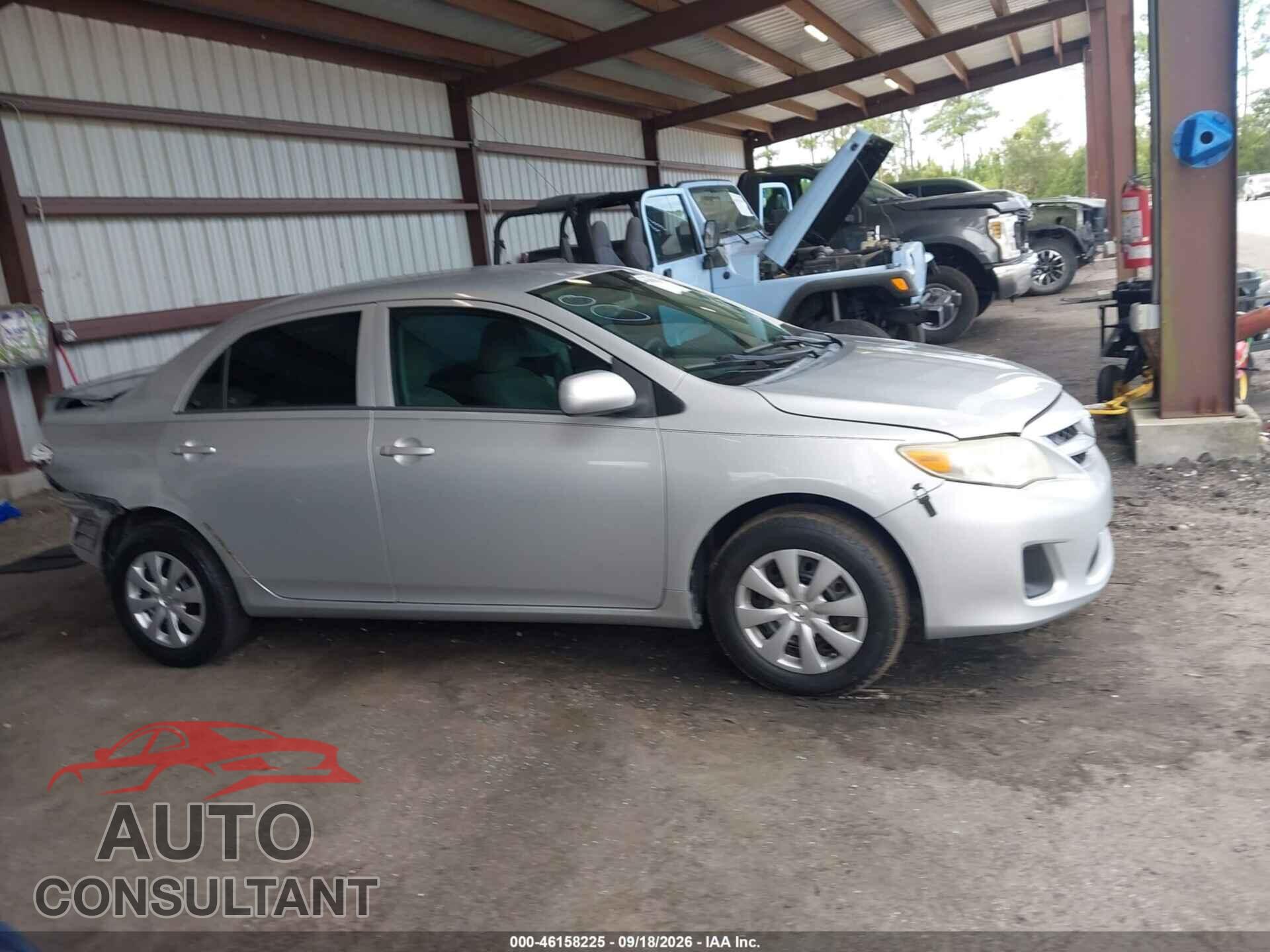 TOYOTA COROLLA 2013 - 5YFBU4EE5DP142302