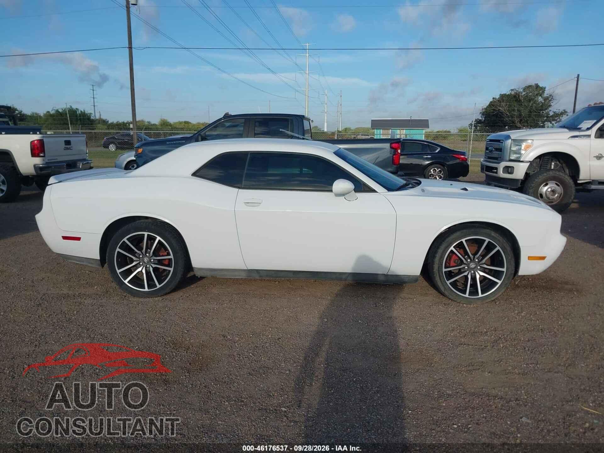 DODGE CHALLENGER 2012 - 2C3CDYAGXCH291574