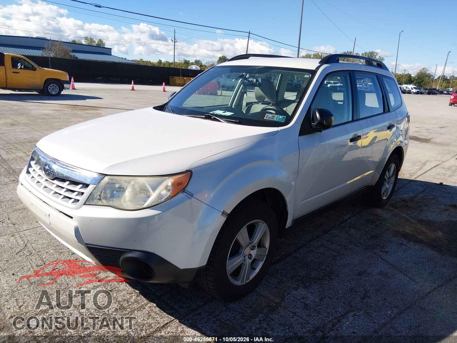SUBARU FORESTER 2012 - JF2SHABC5CH402831