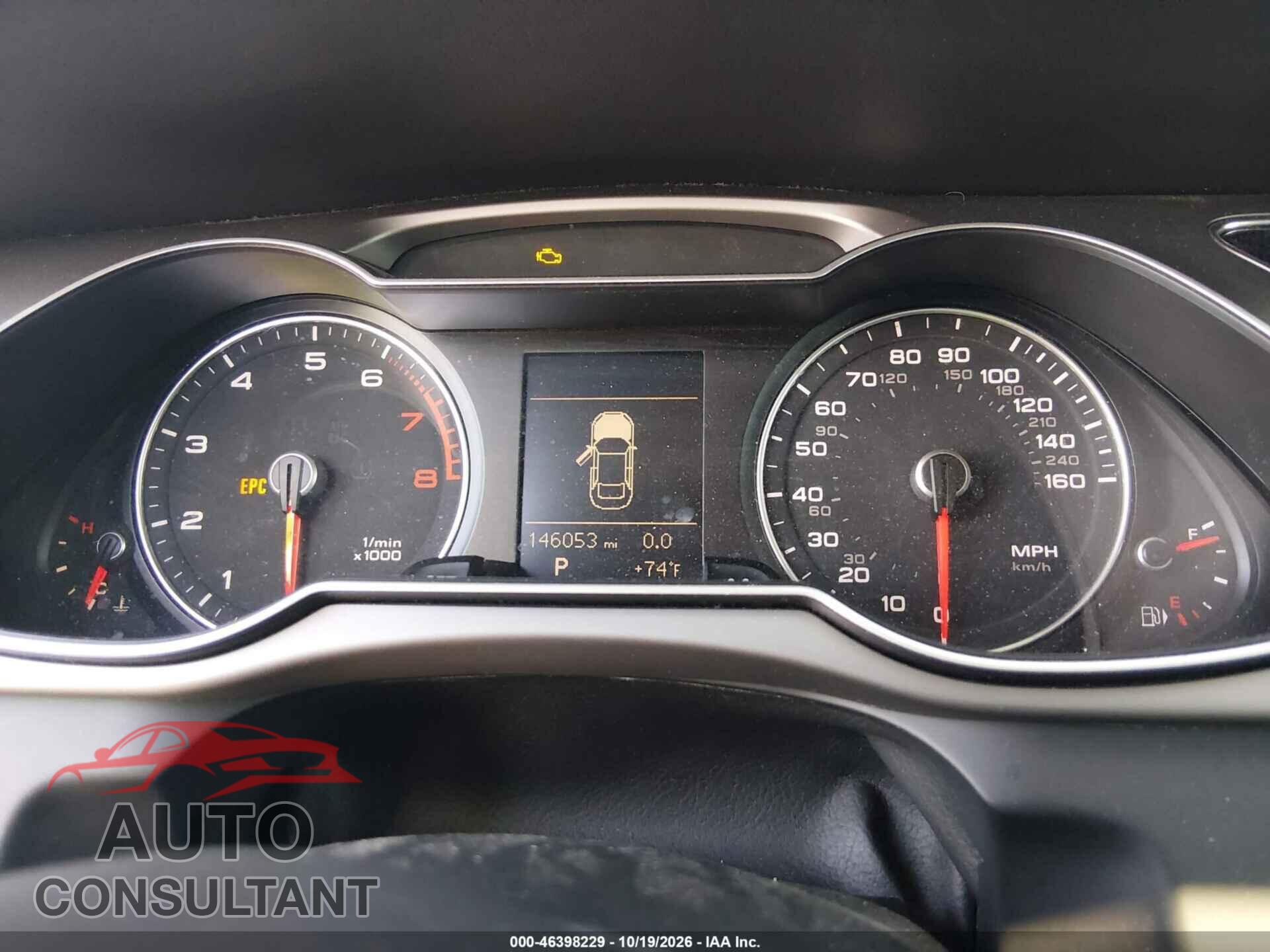 AUDI A4 2013 - WAUEFAFL4DN037778