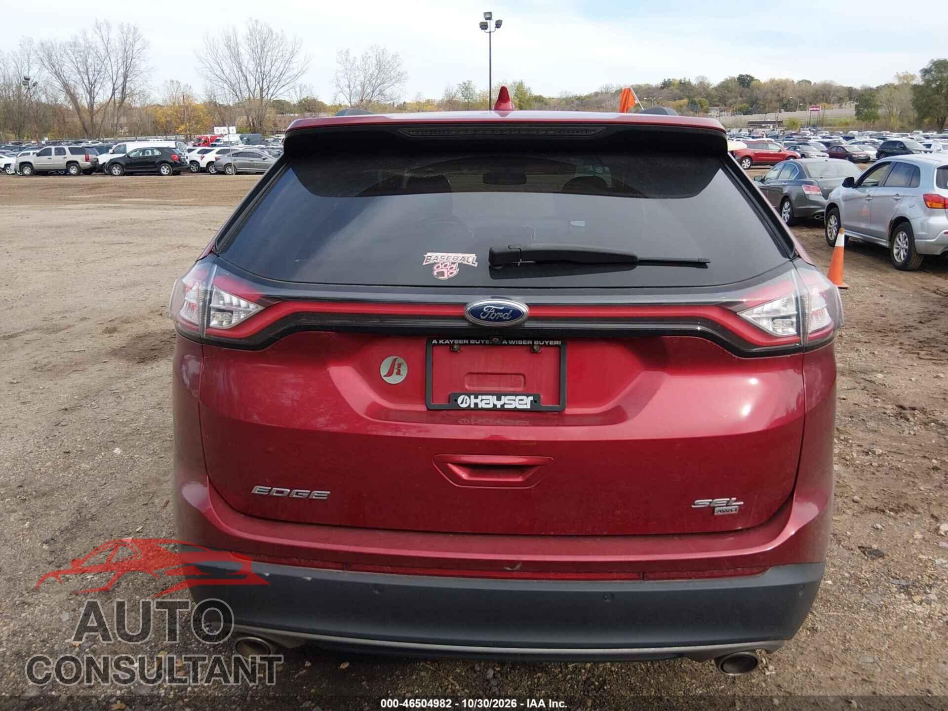 FORD EDGE 2015 - 2FMTK4J80FBB62216