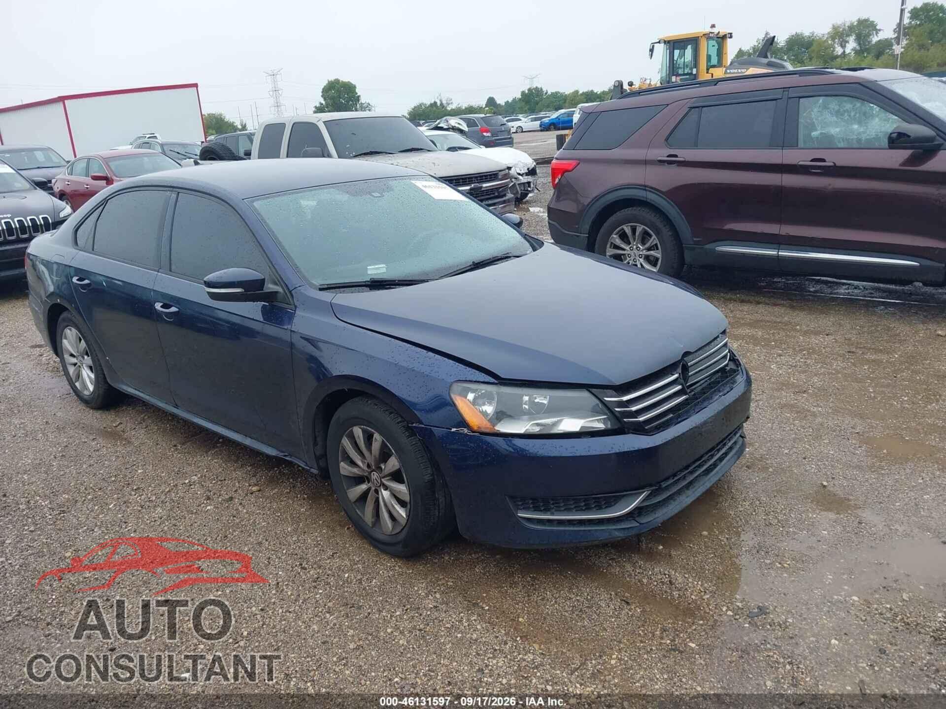 VOLKSWAGEN PASSAT 2014 - 1VWAP7A35EC006090
