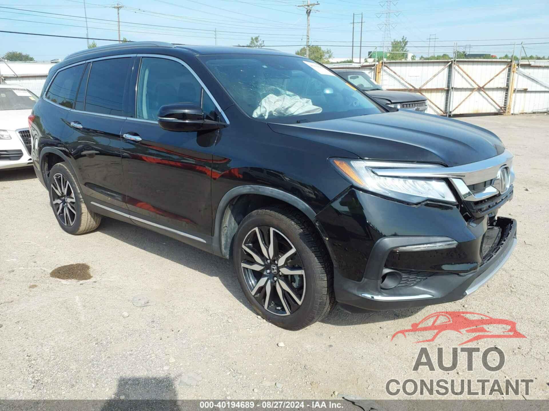 HONDA PILOT 2019 - 5FNYF6H65KB068702