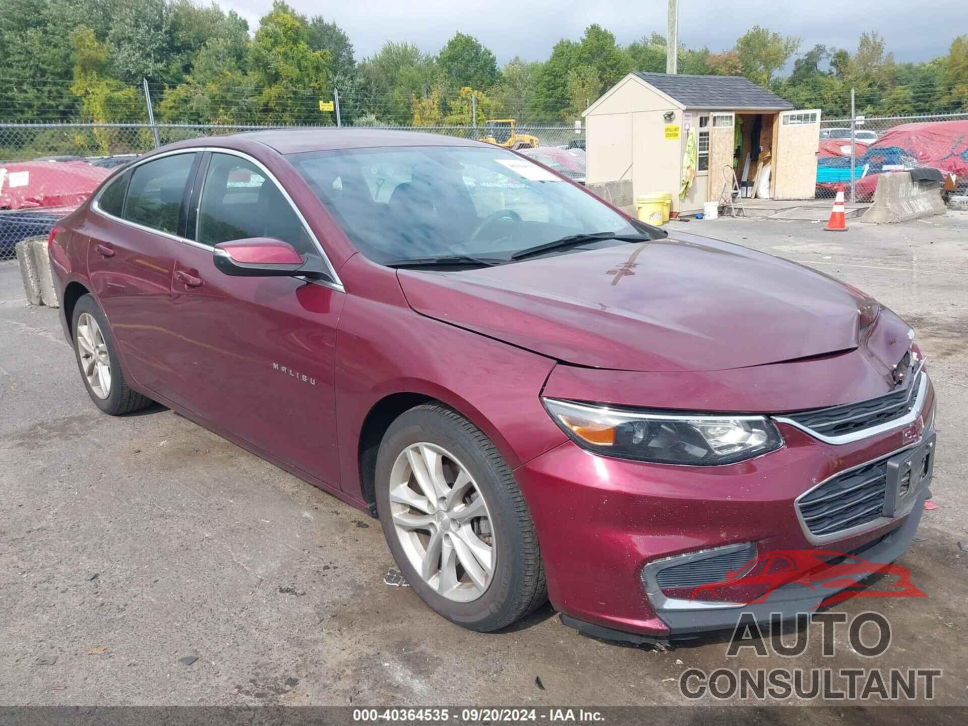 CHEVROLET MALIBU 2016 - 1G1ZE5ST1GF256726