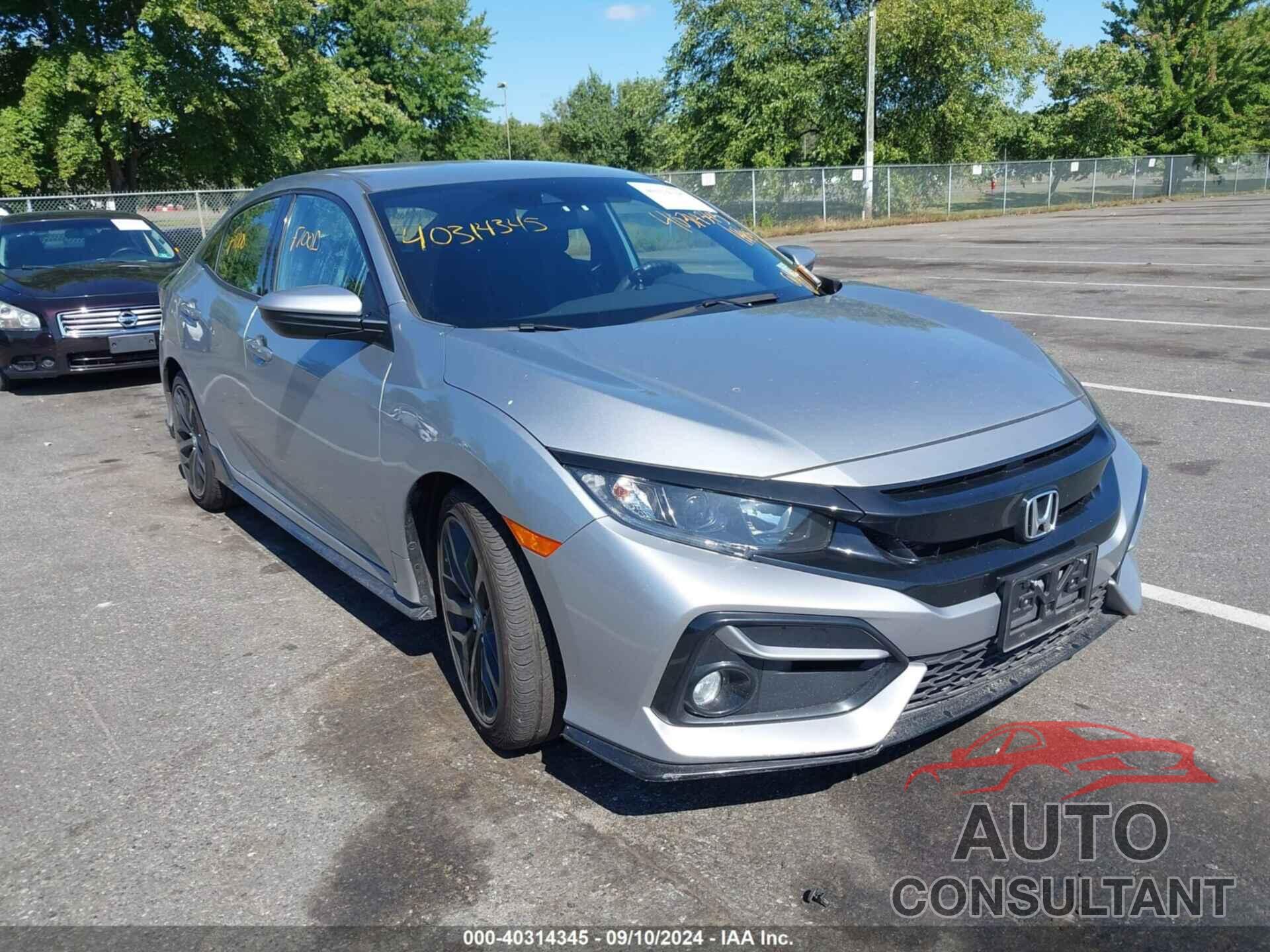 HONDA CIVIC 2021 - SHHFK7H44MU407605