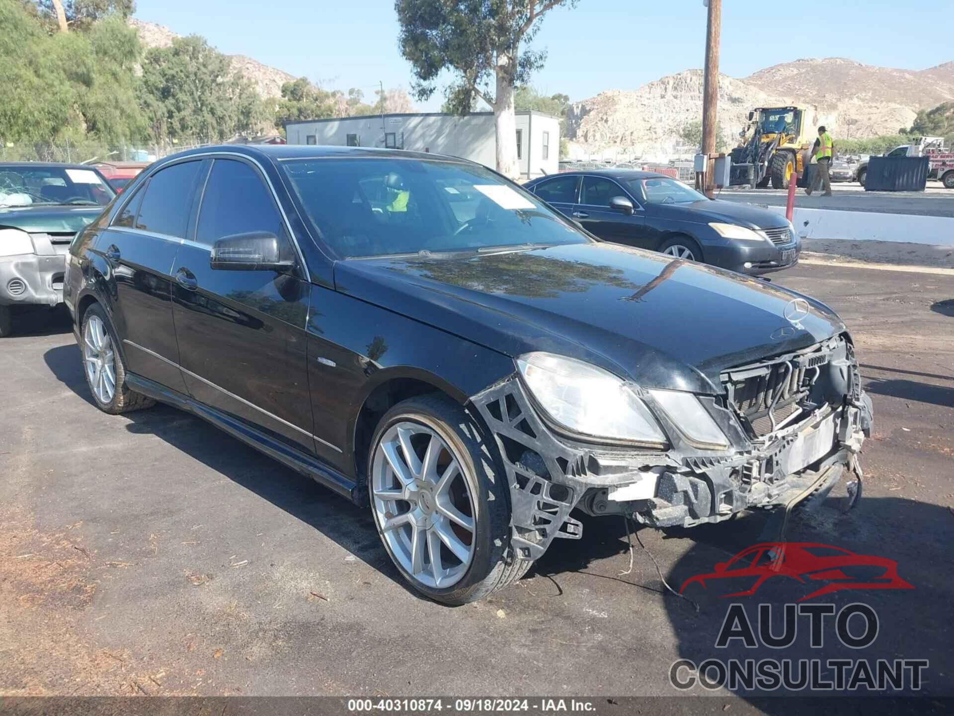 MERCEDES-BENZ E 350 2012 - WDDHF5KB3CA544395