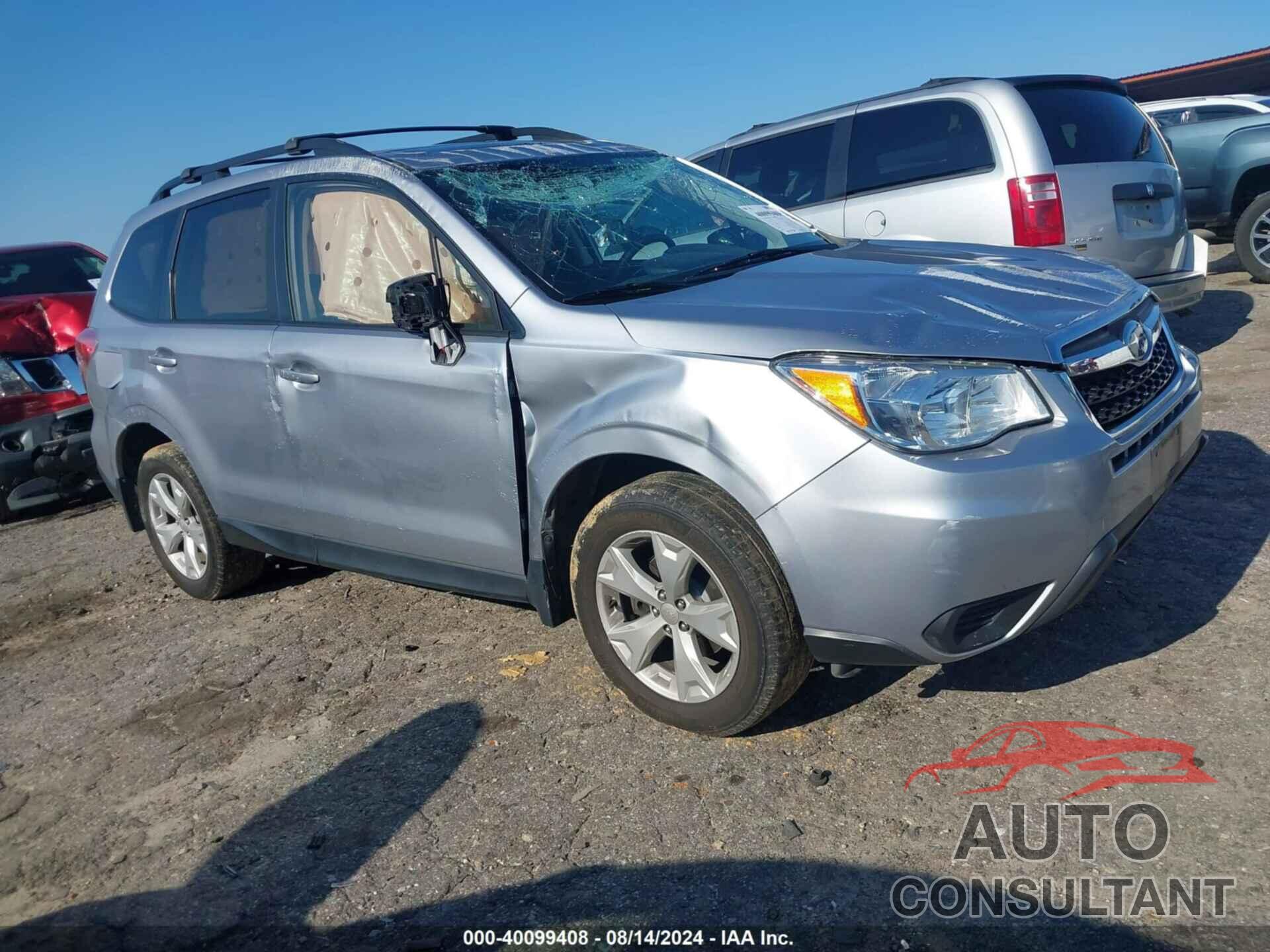 SUBARU FORESTER 2016 - JF2SJADC0GH450213