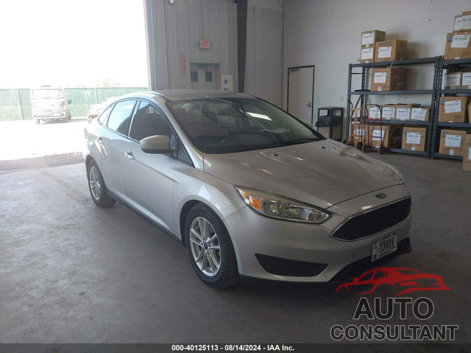 FORD FOCUS 2018 - 1FADP3F25JL328852