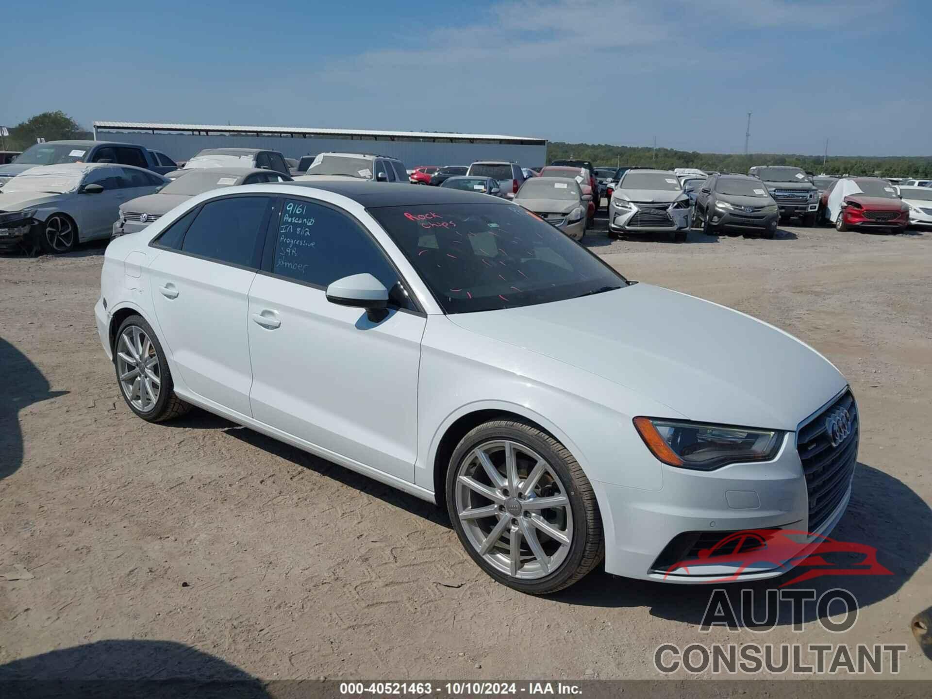 AUDI A3 2016 - WAUB8GFF4G1024826