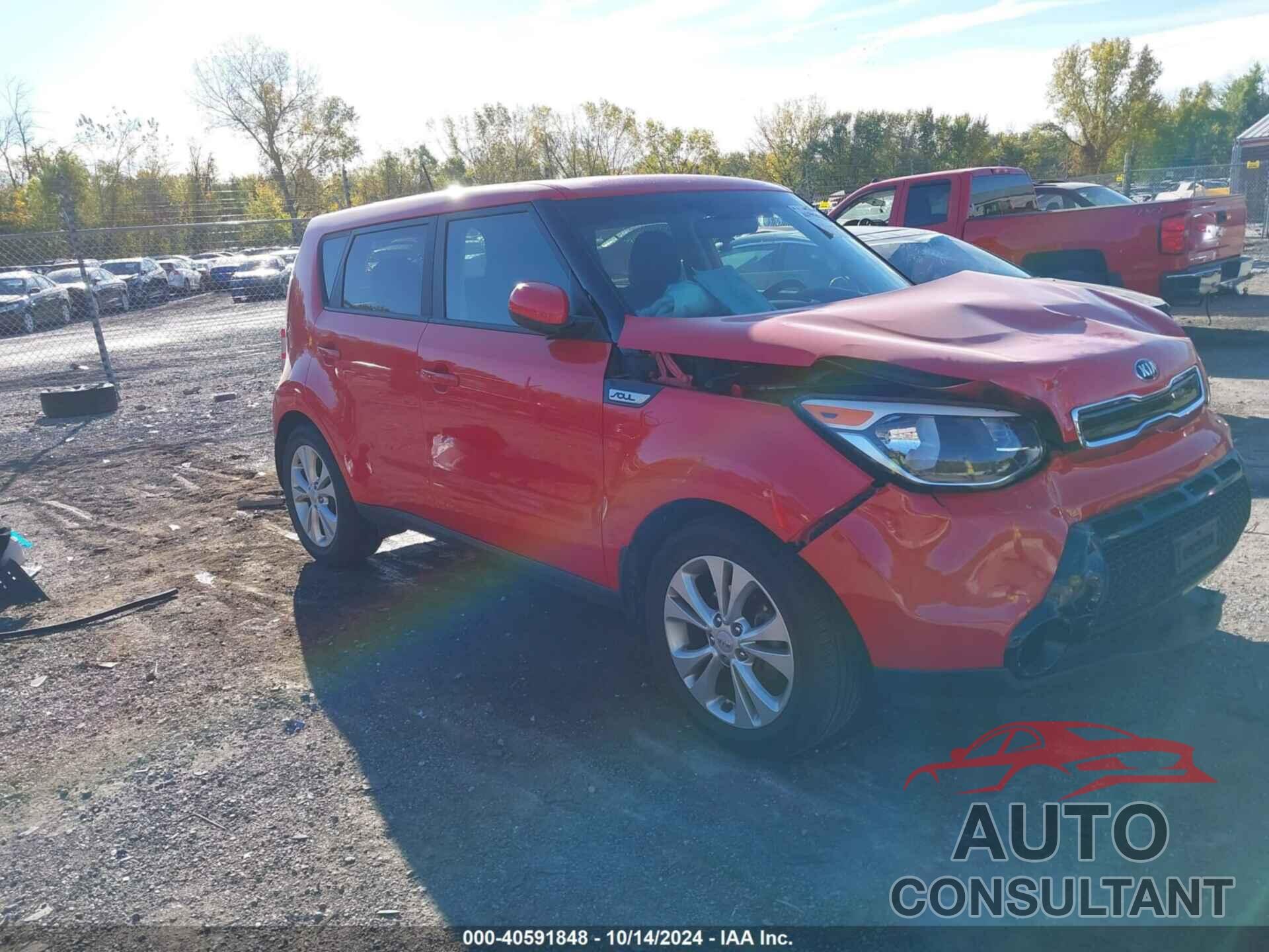 KIA SOUL 2016 - KNDJP3A54G7852090