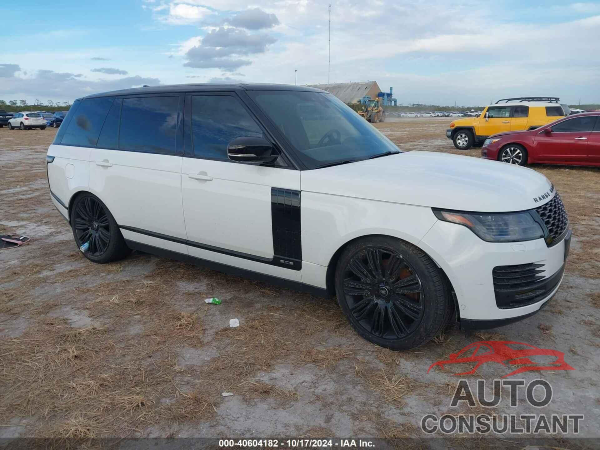 LAND ROVER RANGE ROVER 2019 - SALGS5RE9KA532311