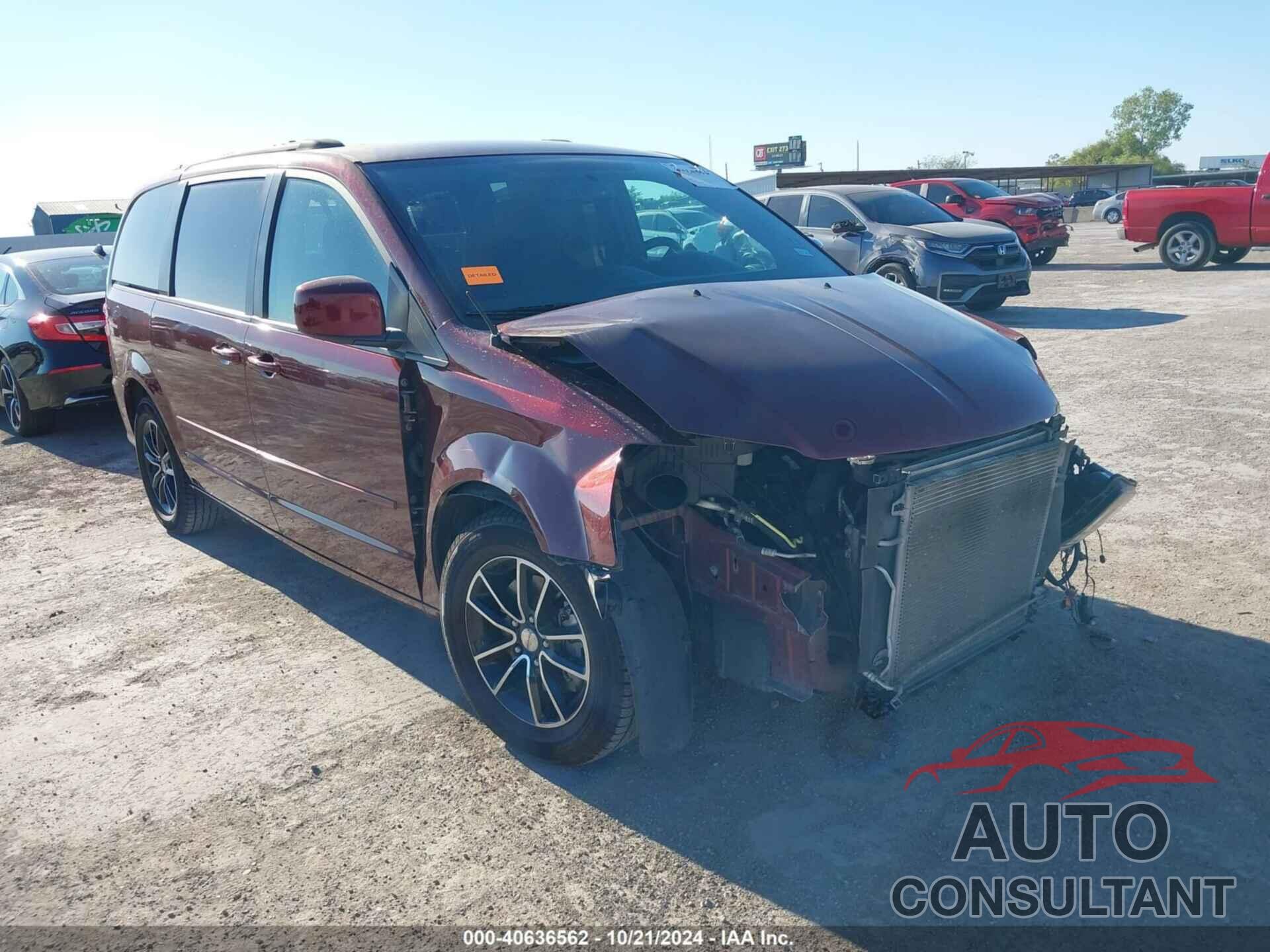 DODGE GRAND CARAVAN 2017 - 2C4RDGEG9HR625136