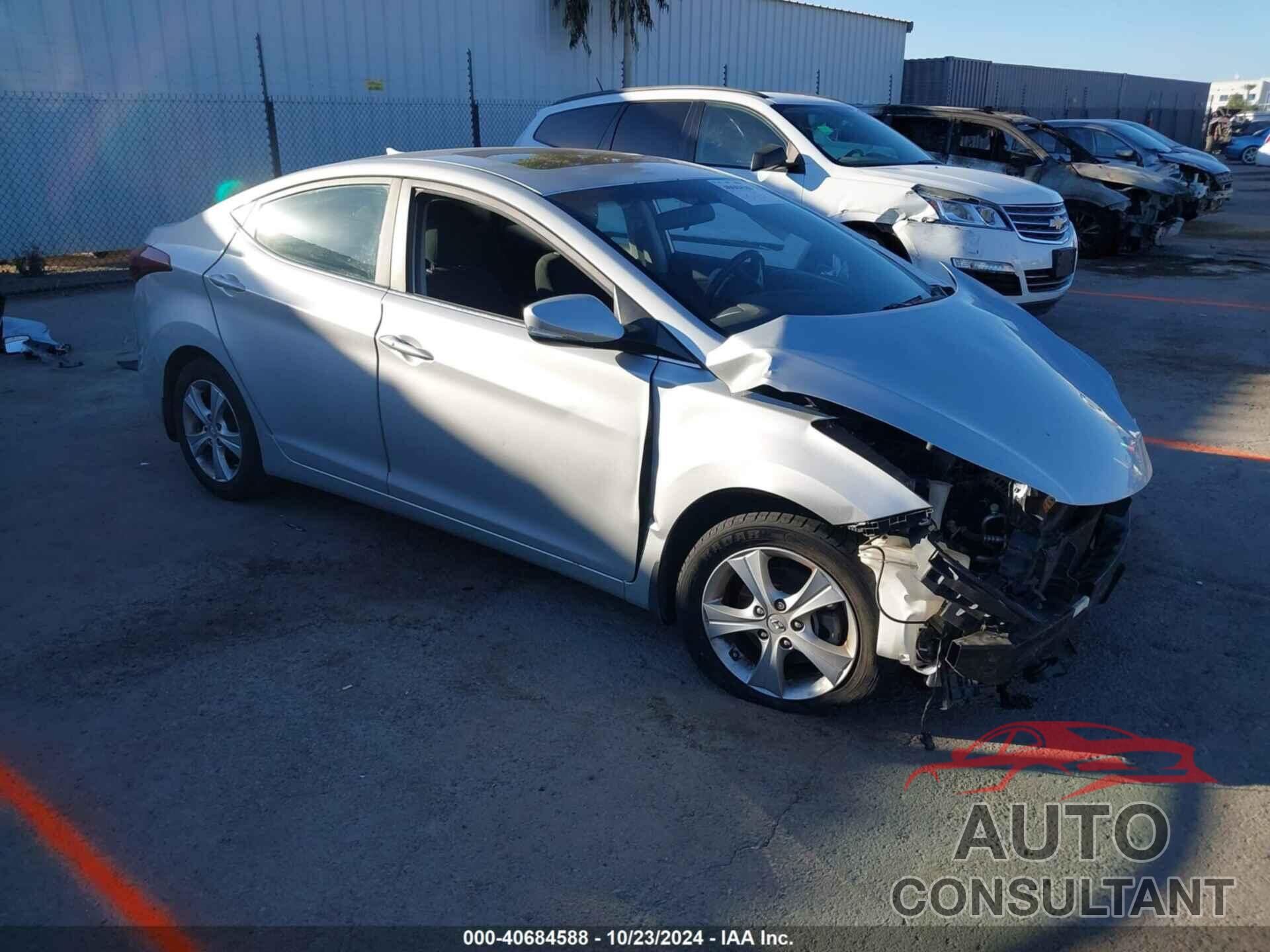 HYUNDAI ELANTRA 2016 - 5NPDH4AEXGH726263