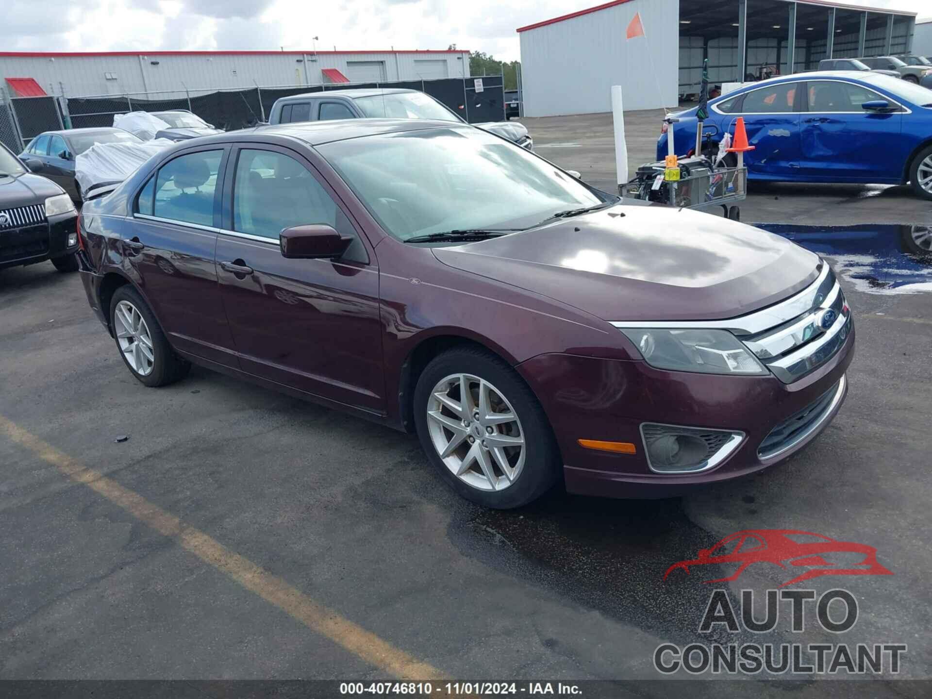 FORD FUSION 2012 - 3FAHP0JAXCR272328