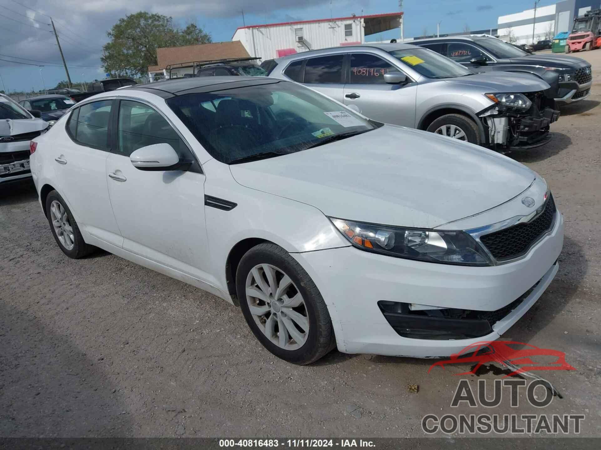 KIA OPTIMA 2012 - 5XXGN4A74CG074012