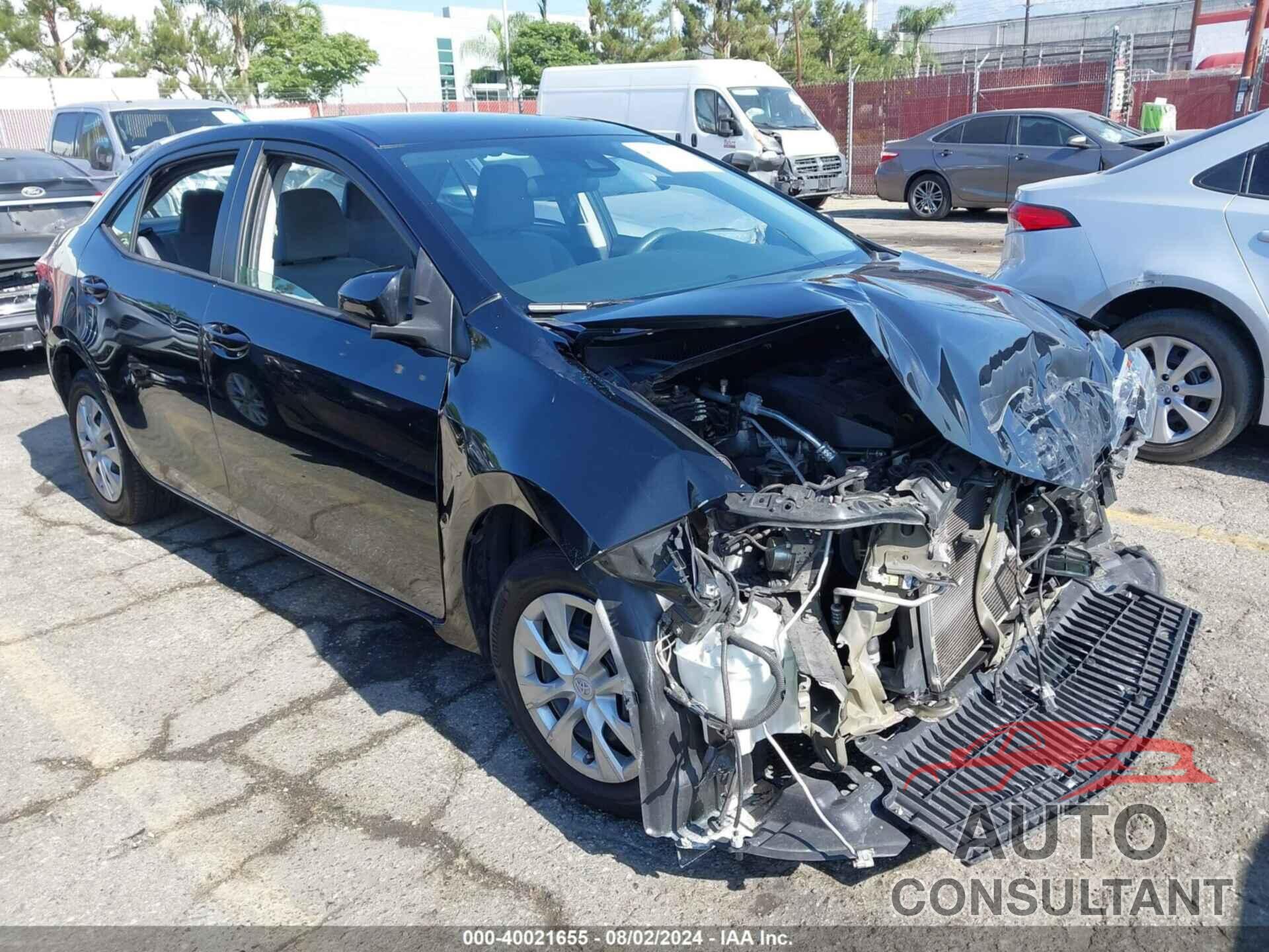 TOYOTA COROLLA 2017 - 5YFBURHE2HP711217