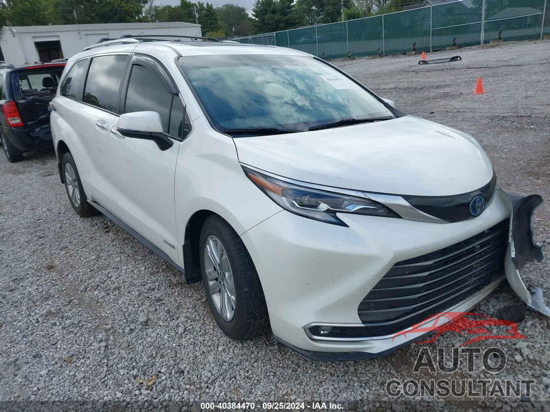 TOYOTA SIENNA 2021 - 5TDESKFC6MS024335