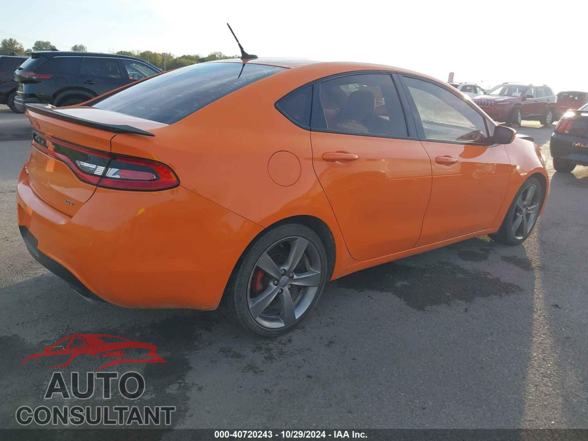 DODGE DART 2014 - 1C3CDFEB5ED719876