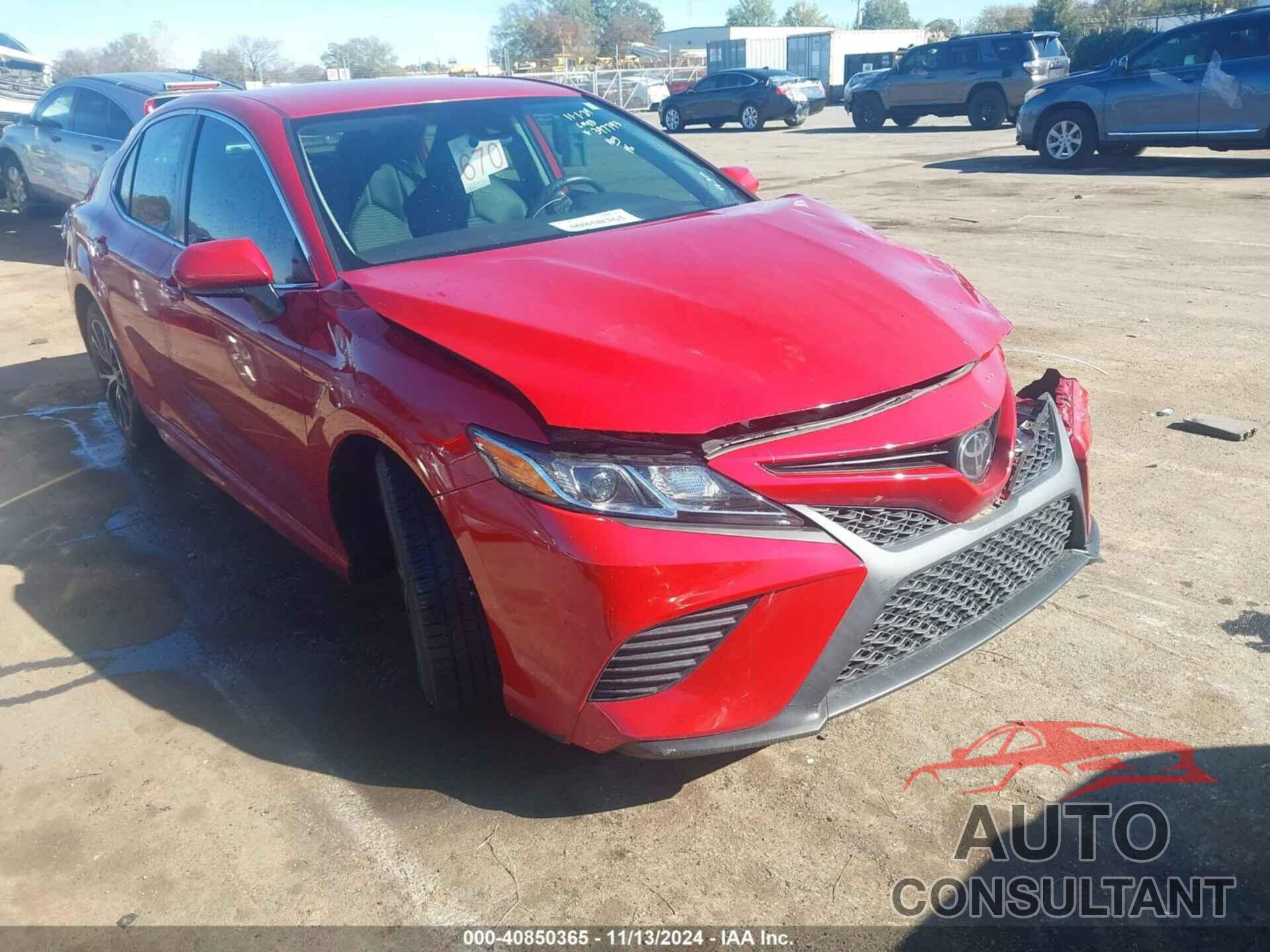 TOYOTA CAMRY 2020 - 4T1G11AK1LU397793