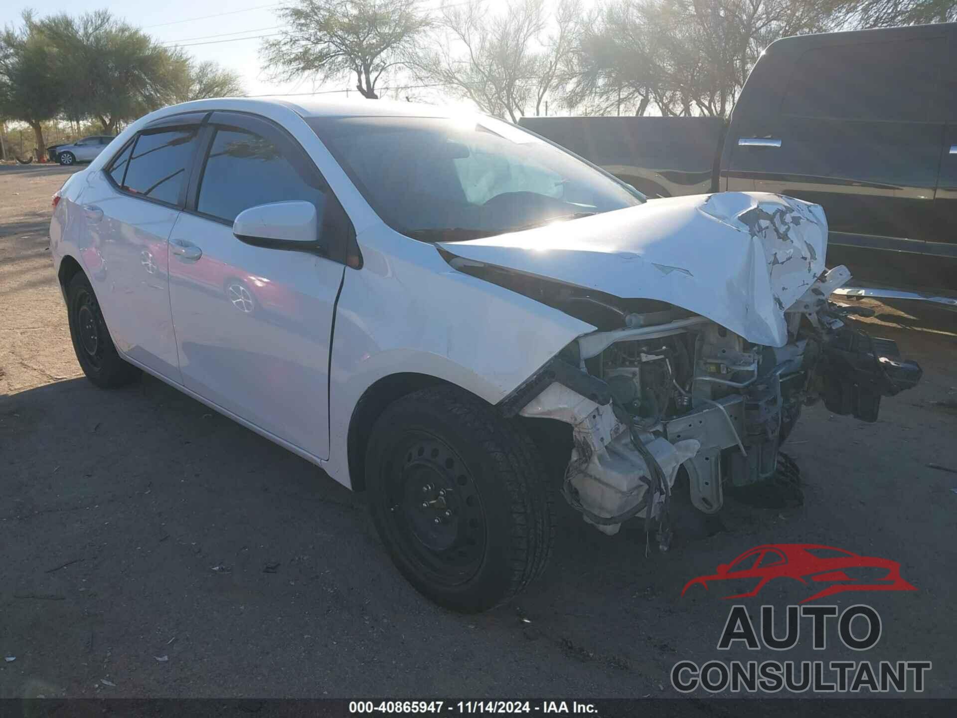 TOYOTA COROLLA 2015 - 5YFBURHE7FP199306