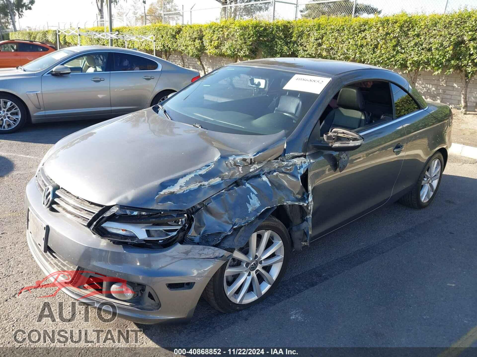 VOLKSWAGEN EOS 2012 - WVWBW7AH7CV009807