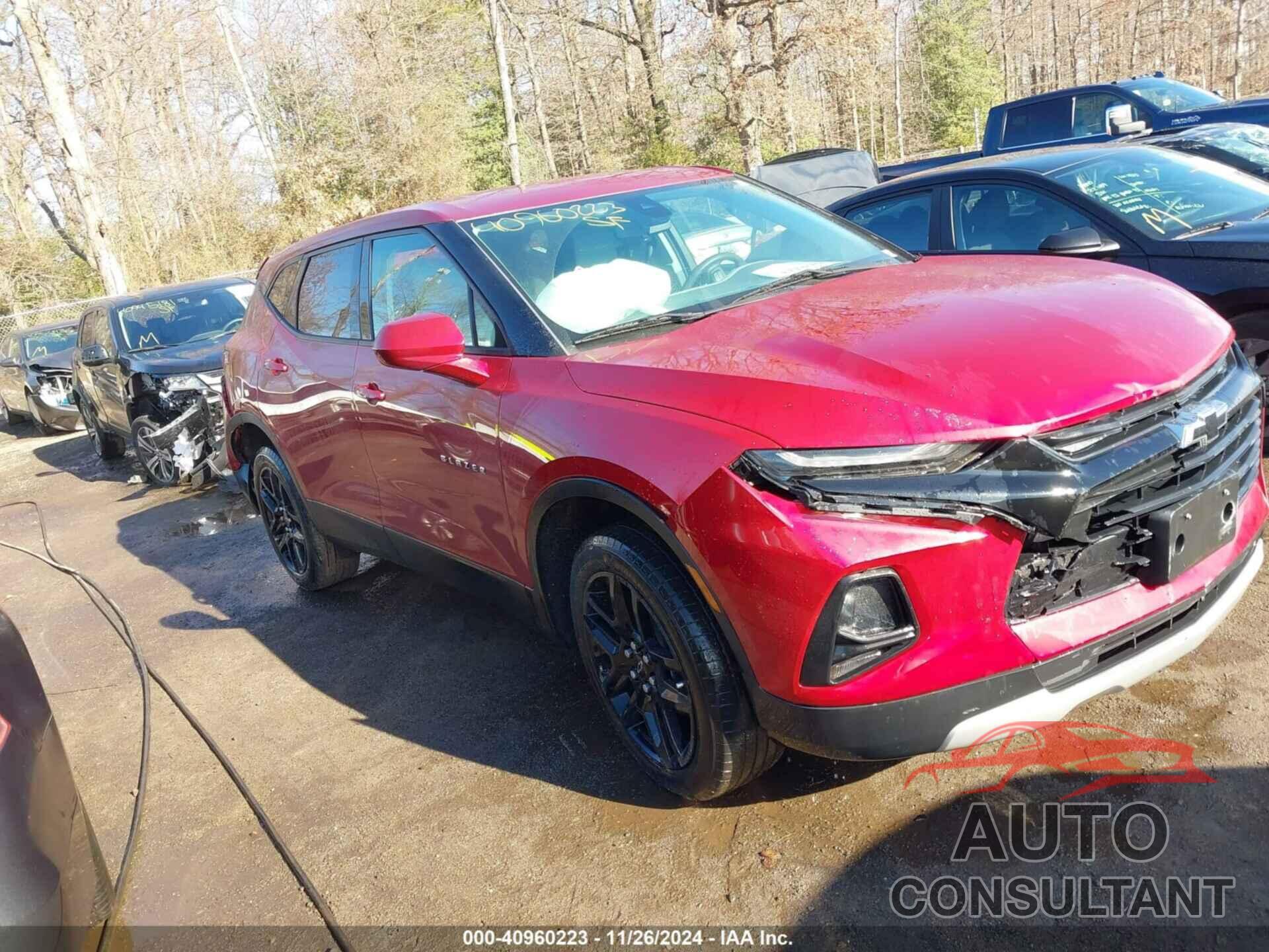 CHEVROLET BLAZER 2021 - 3GNKBCR40MS581211