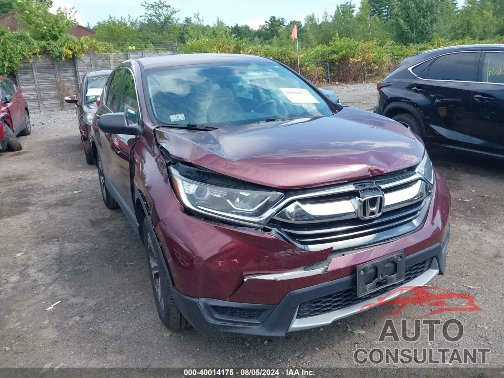 HONDA CR-V 2017 - 5J6RW6H33HL008413