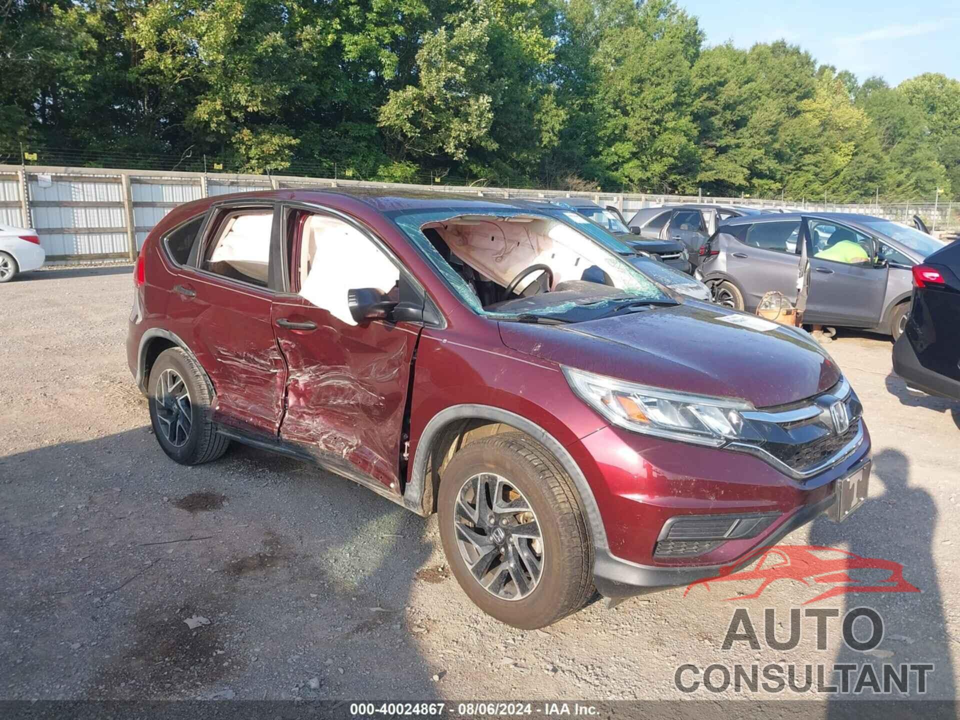 HONDA CR-V 2016 - 2HKRM3H47GH537756