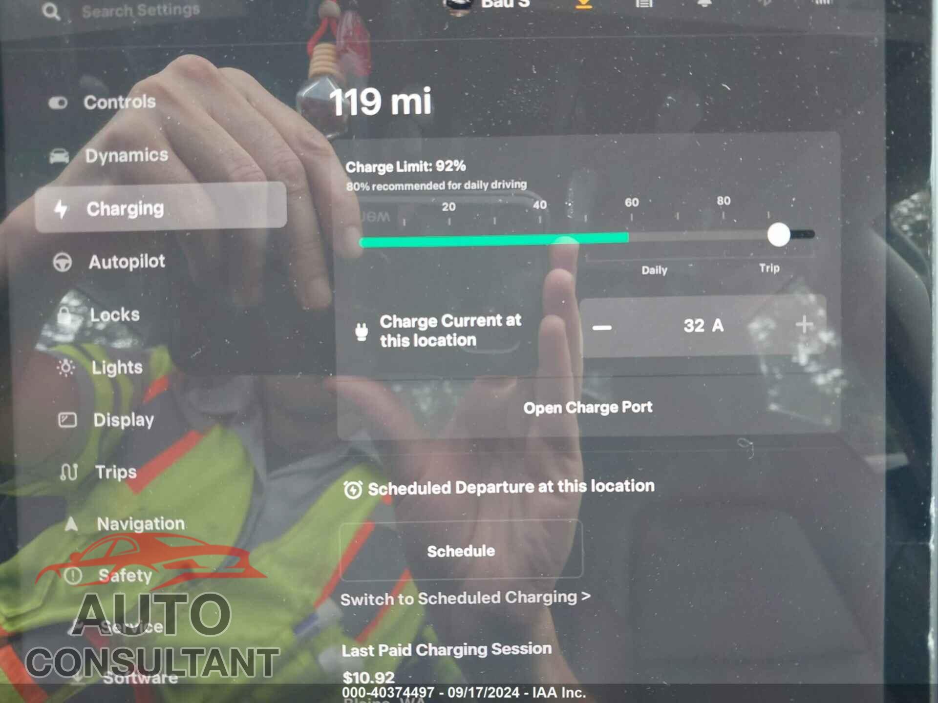 TESLA MODEL 3 2019 - 5YJ3E1EA0KF411568