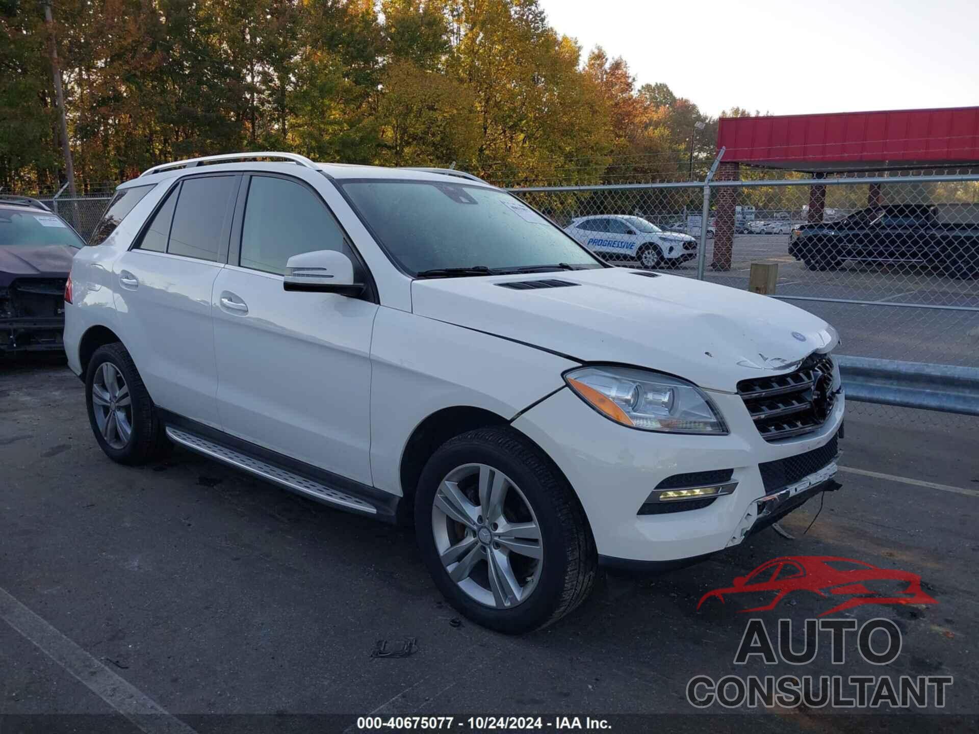 MERCEDES-BENZ ML 350 2014 - 4JGDA5HB6EA370237