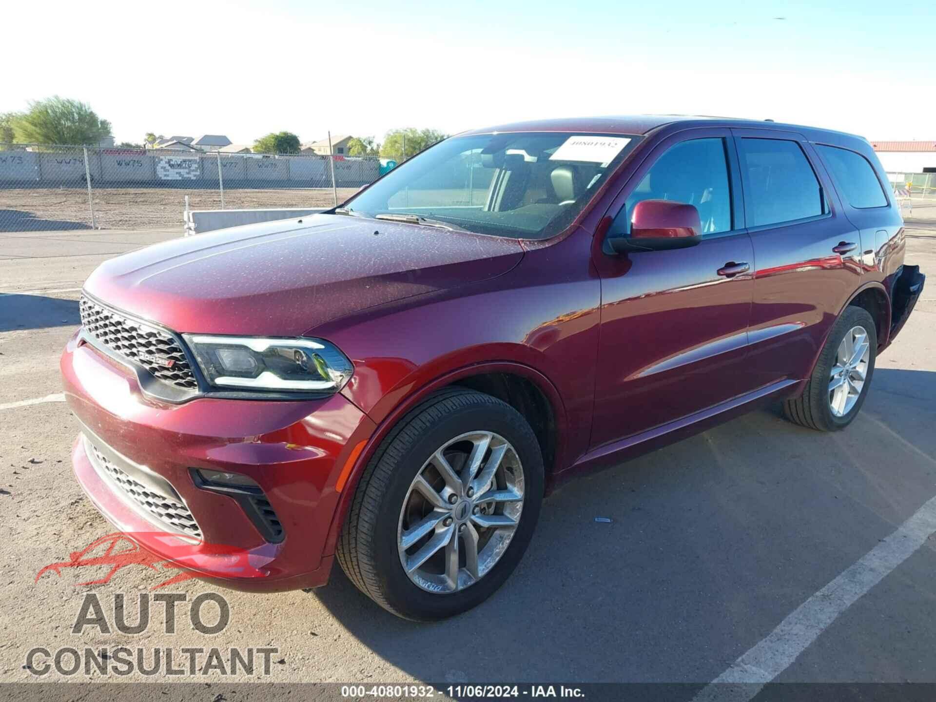 DODGE DURANGO 2022 - 1C4RDJDG8NC220341