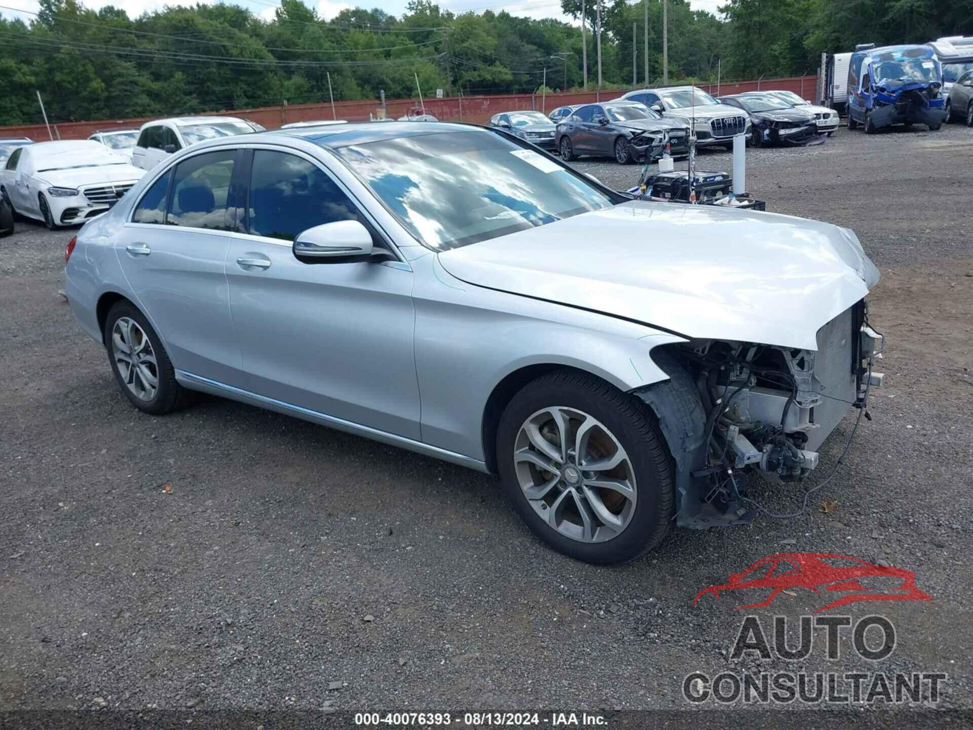 MERCEDES-BENZ C 300 2016 - 55SWF4KB3GU100554