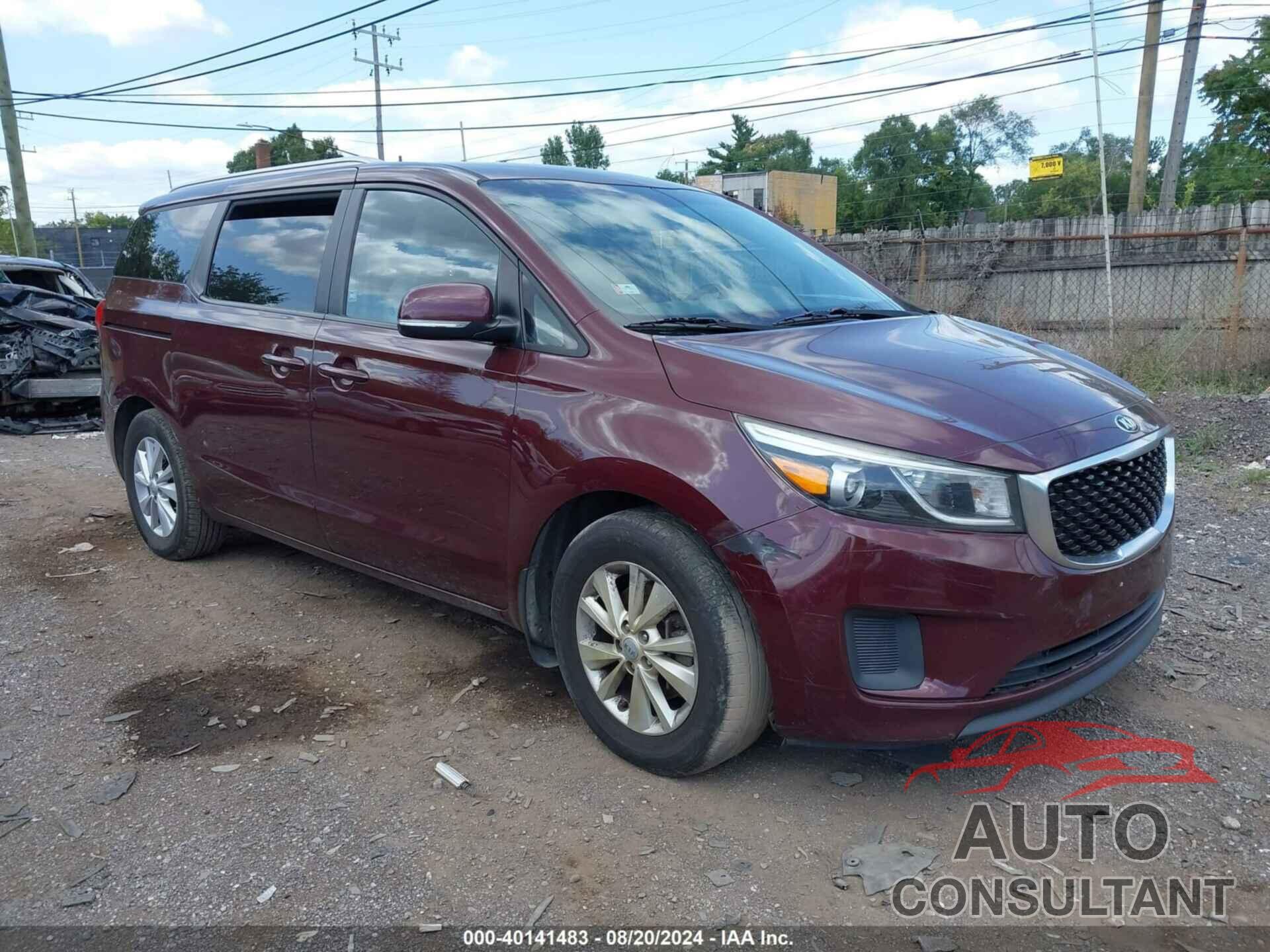 KIA SEDONA 2016 - KNDMB5C1XG6134826
